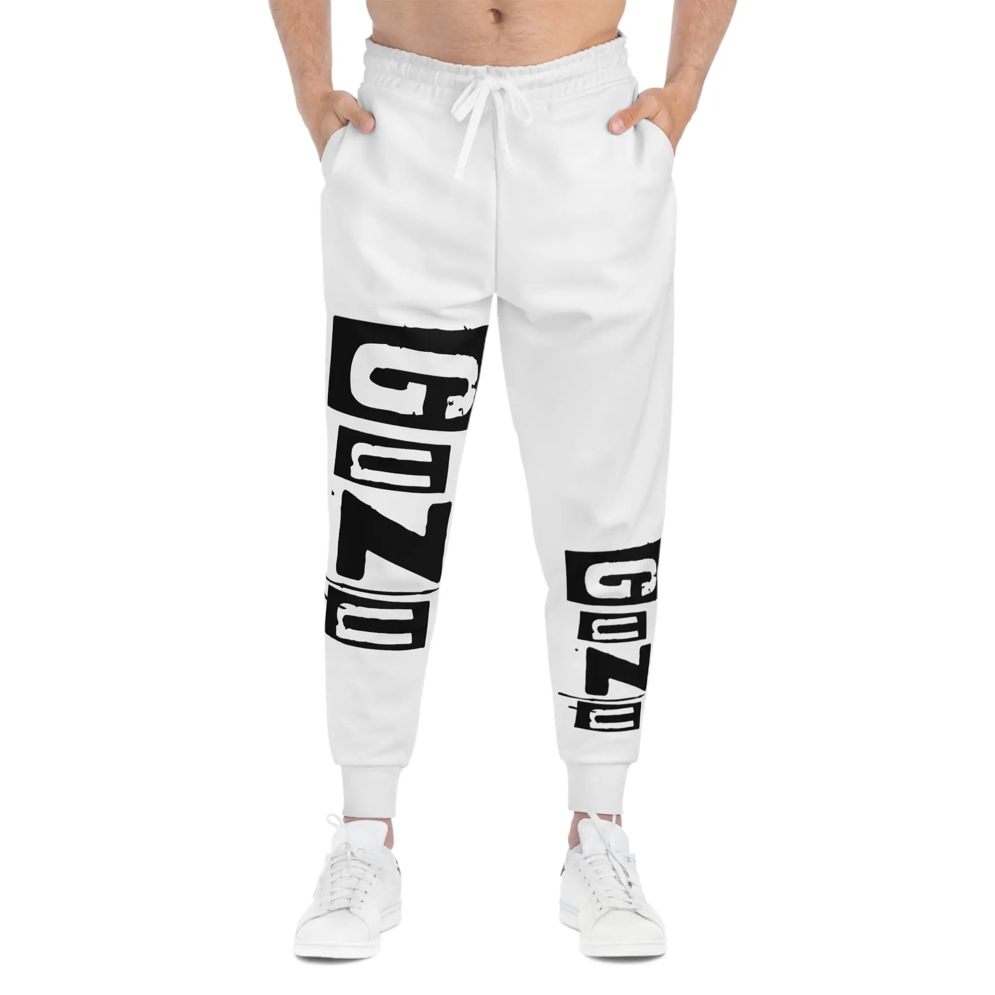 Guzu Joggers-white Printify
