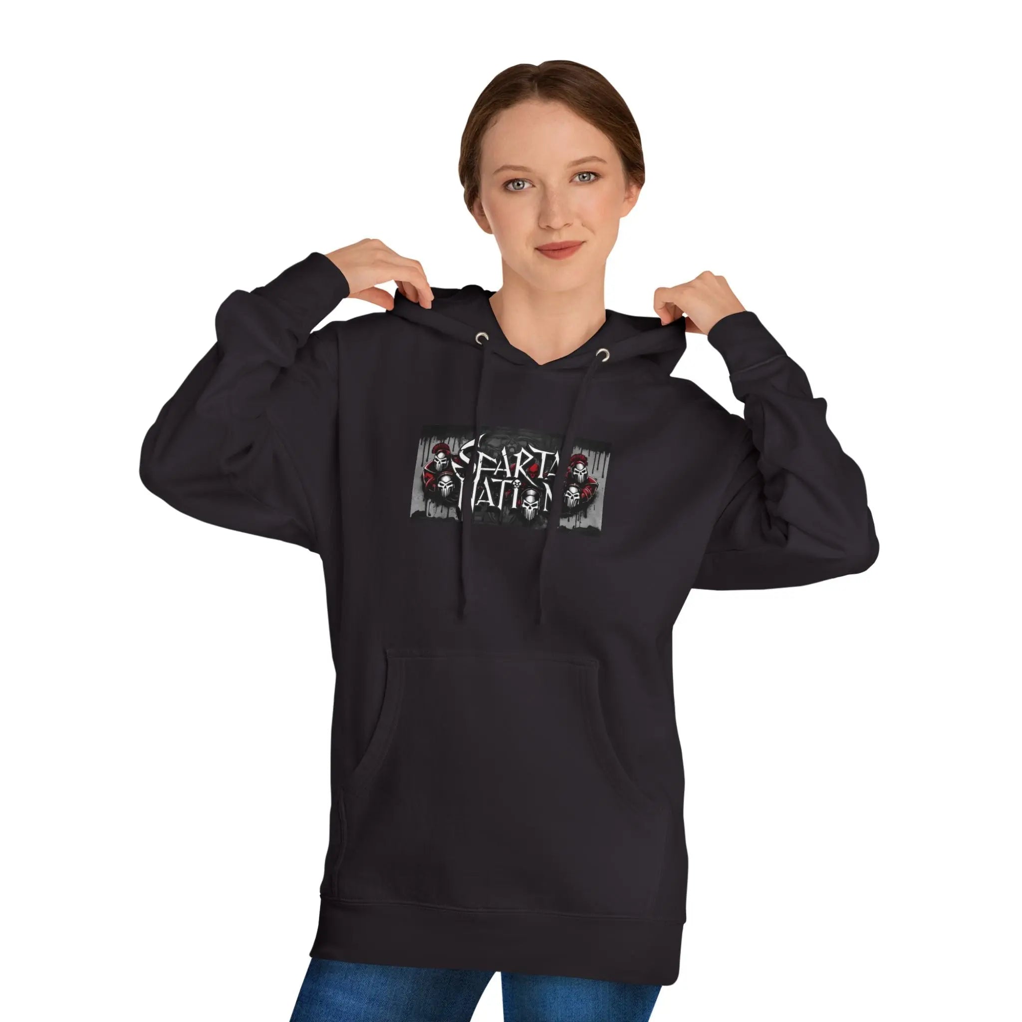 SPARTA Nation Hooded Sweatshirt Printify