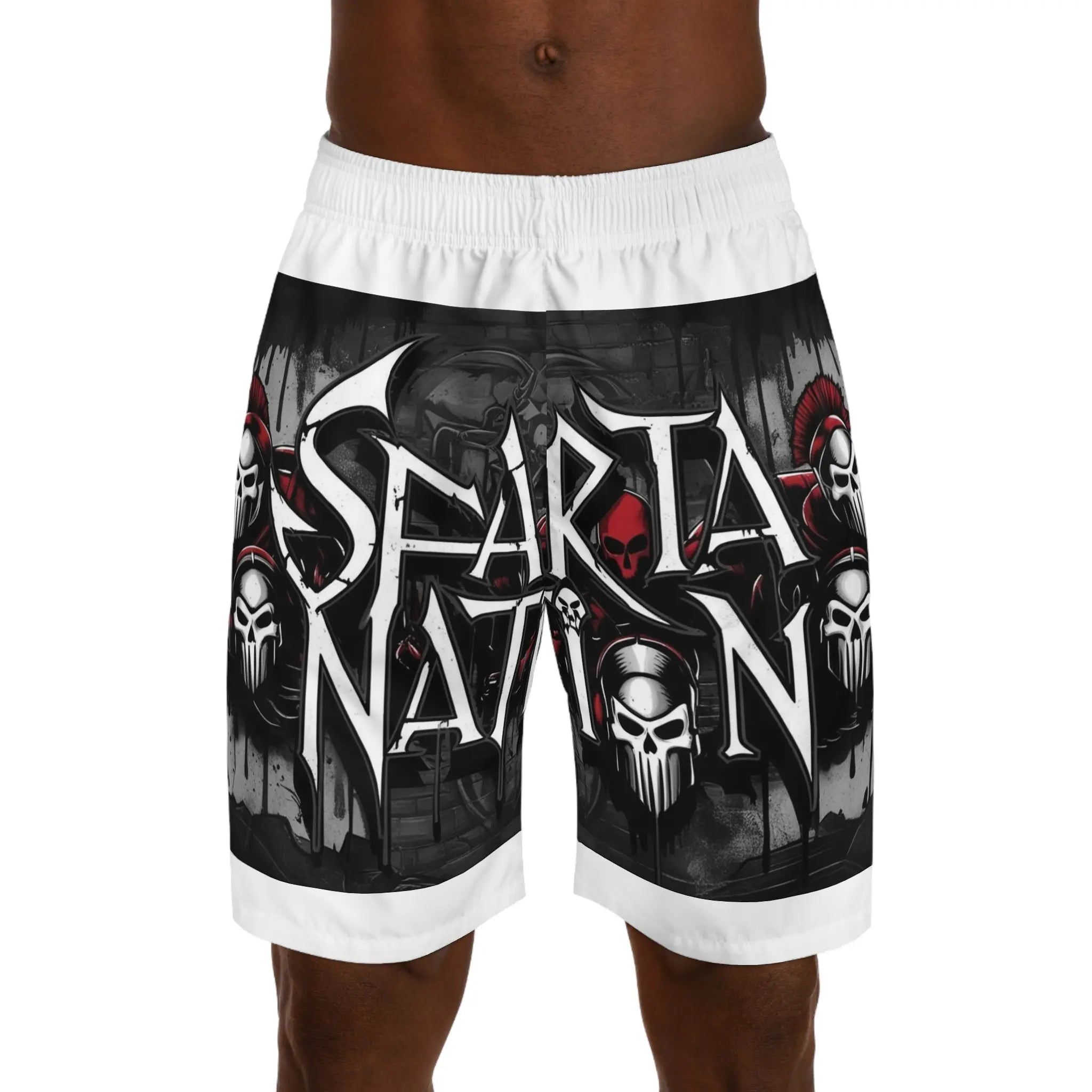 Sparta Nation Shorts Printify