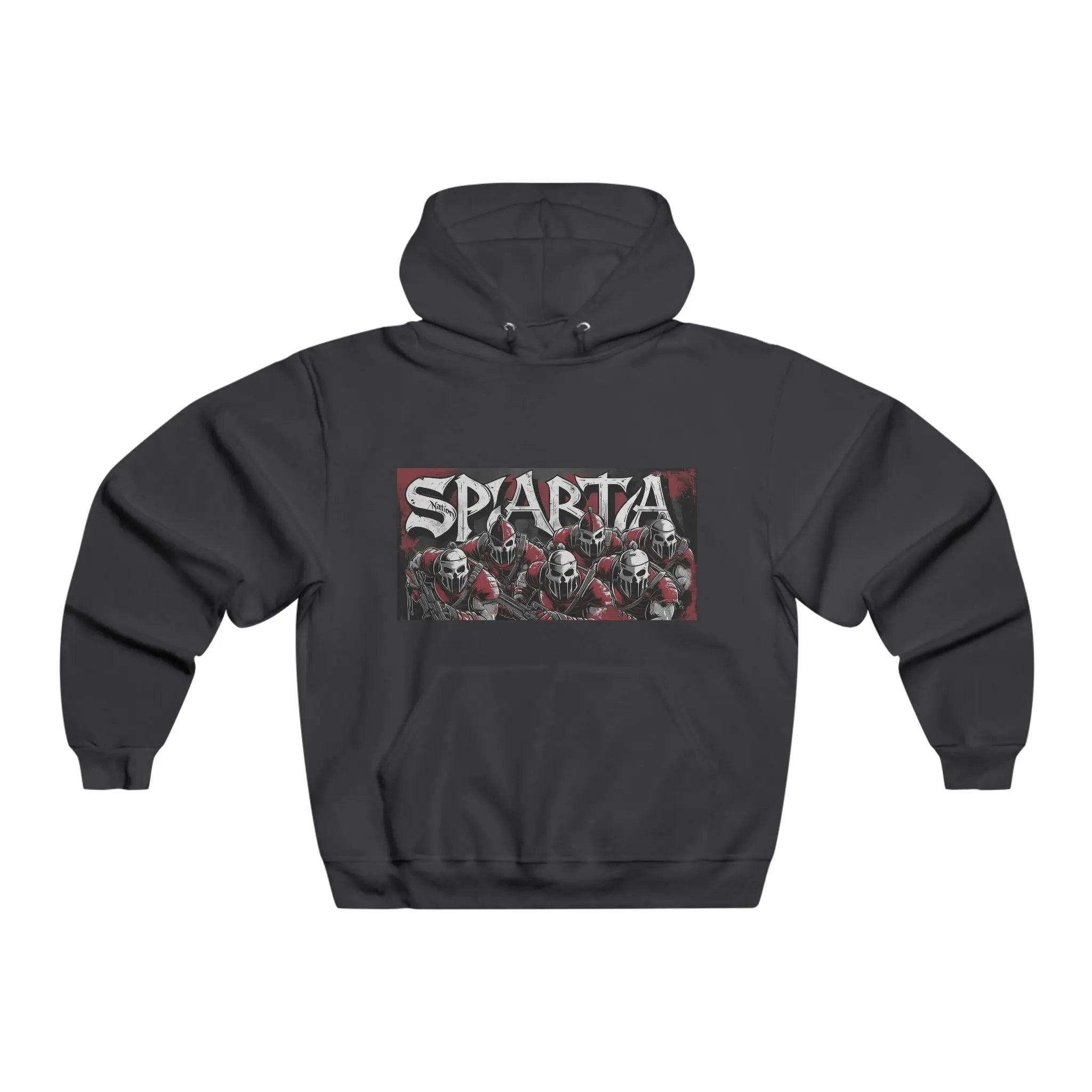 Sparta Skull Hoodie Printify