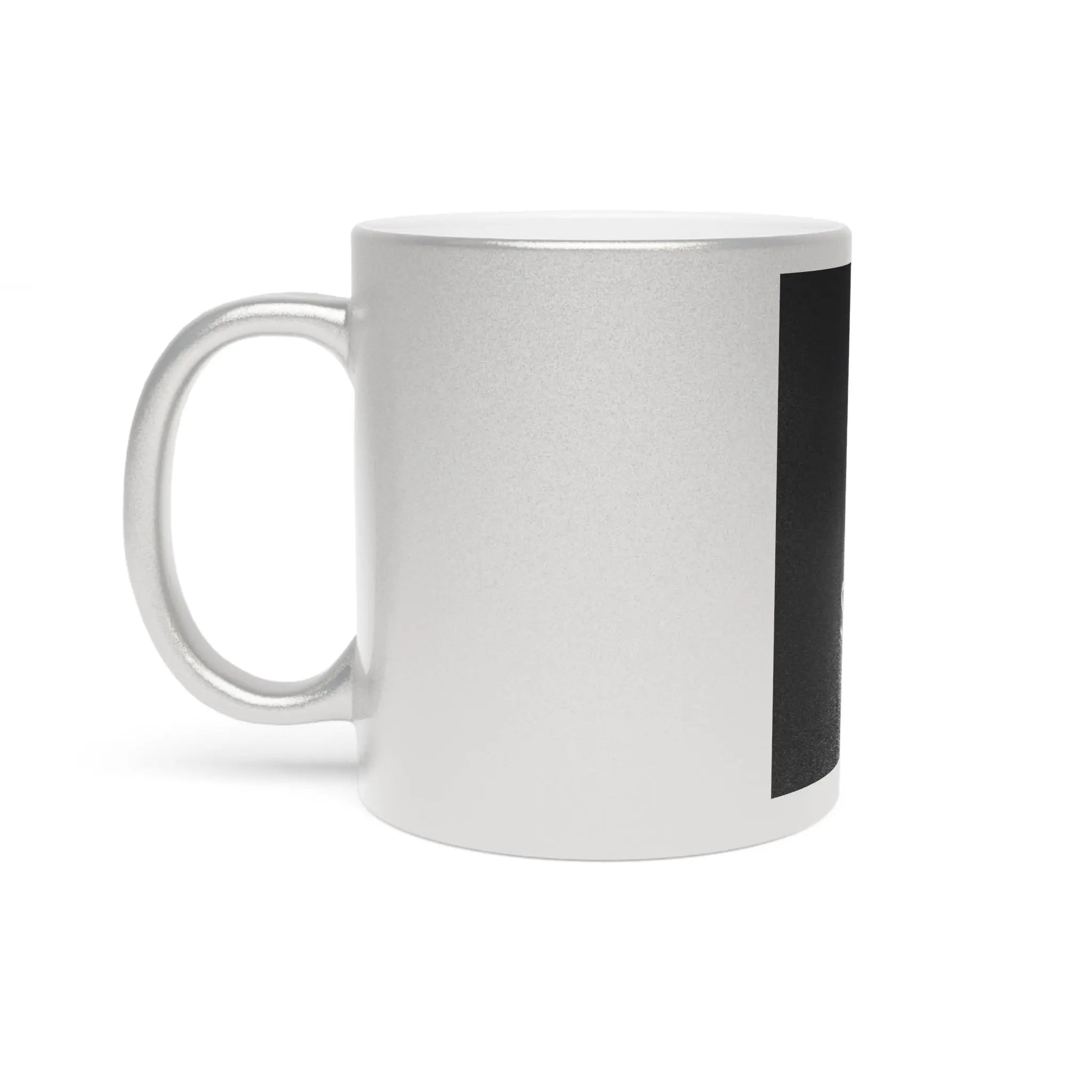 Sparta Spartan Warrior Metallic Mug - Silver/Gold Coffee Cup Printify