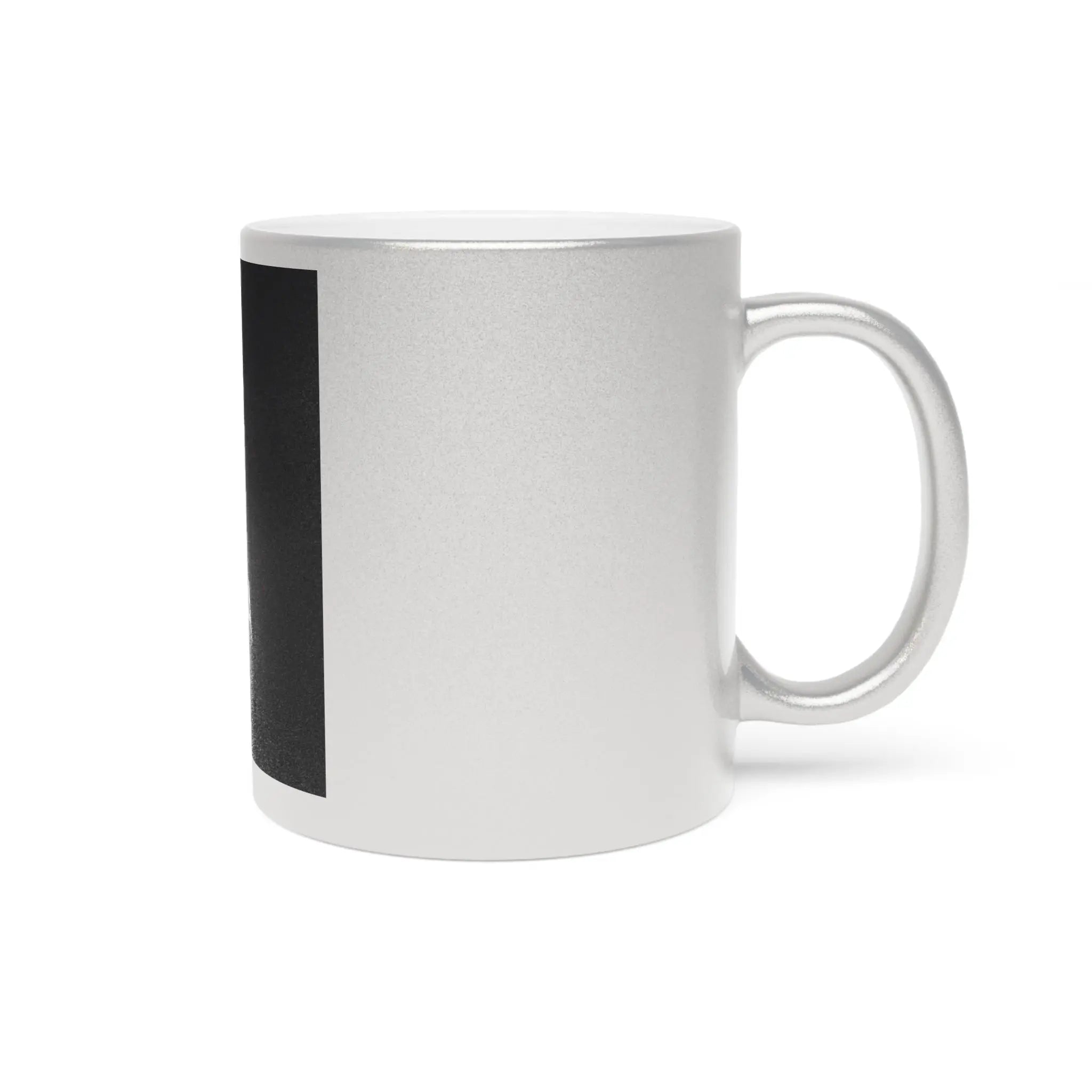 Sparta Spartan Warrior Metallic Mug - Silver/Gold Coffee Cup Printify