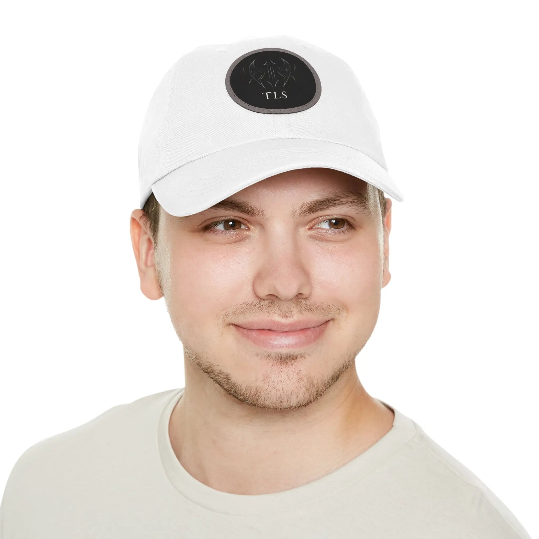 TLS Hat with Leather Patch (Round) Printify