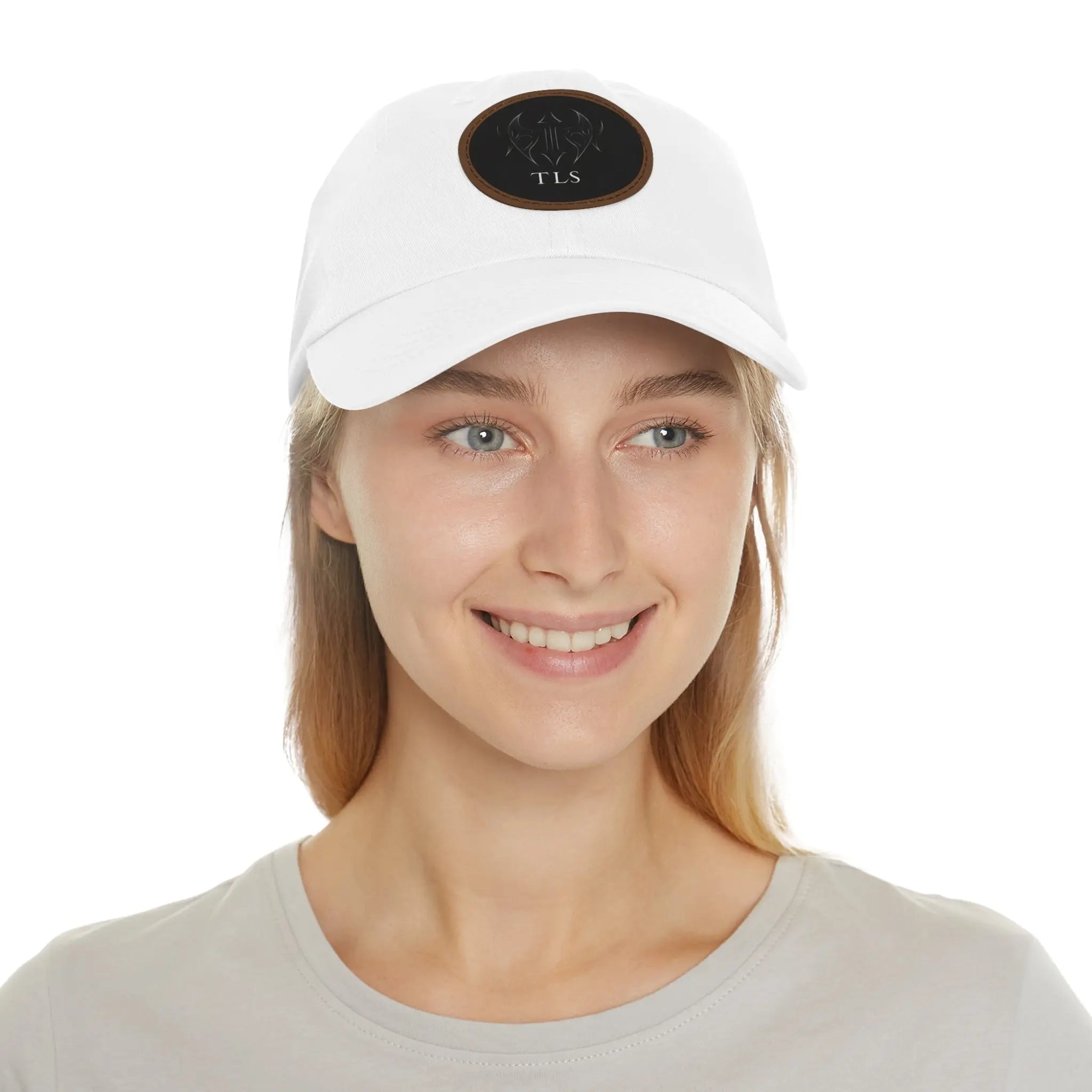 TLS Hat with Leather Patch (Round) Printify