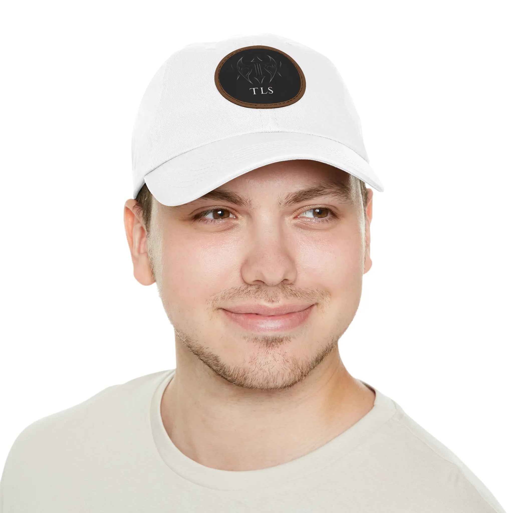 TLS Hat with Leather Patch (Round) Printify