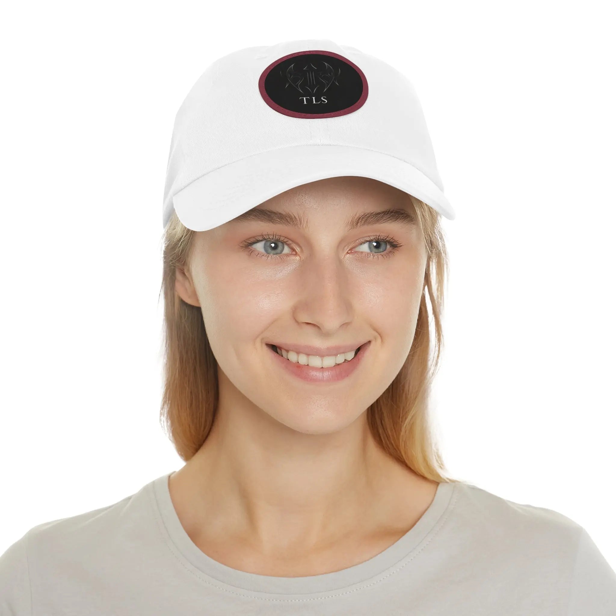 TLS Hat with Leather Patch (Round) Printify