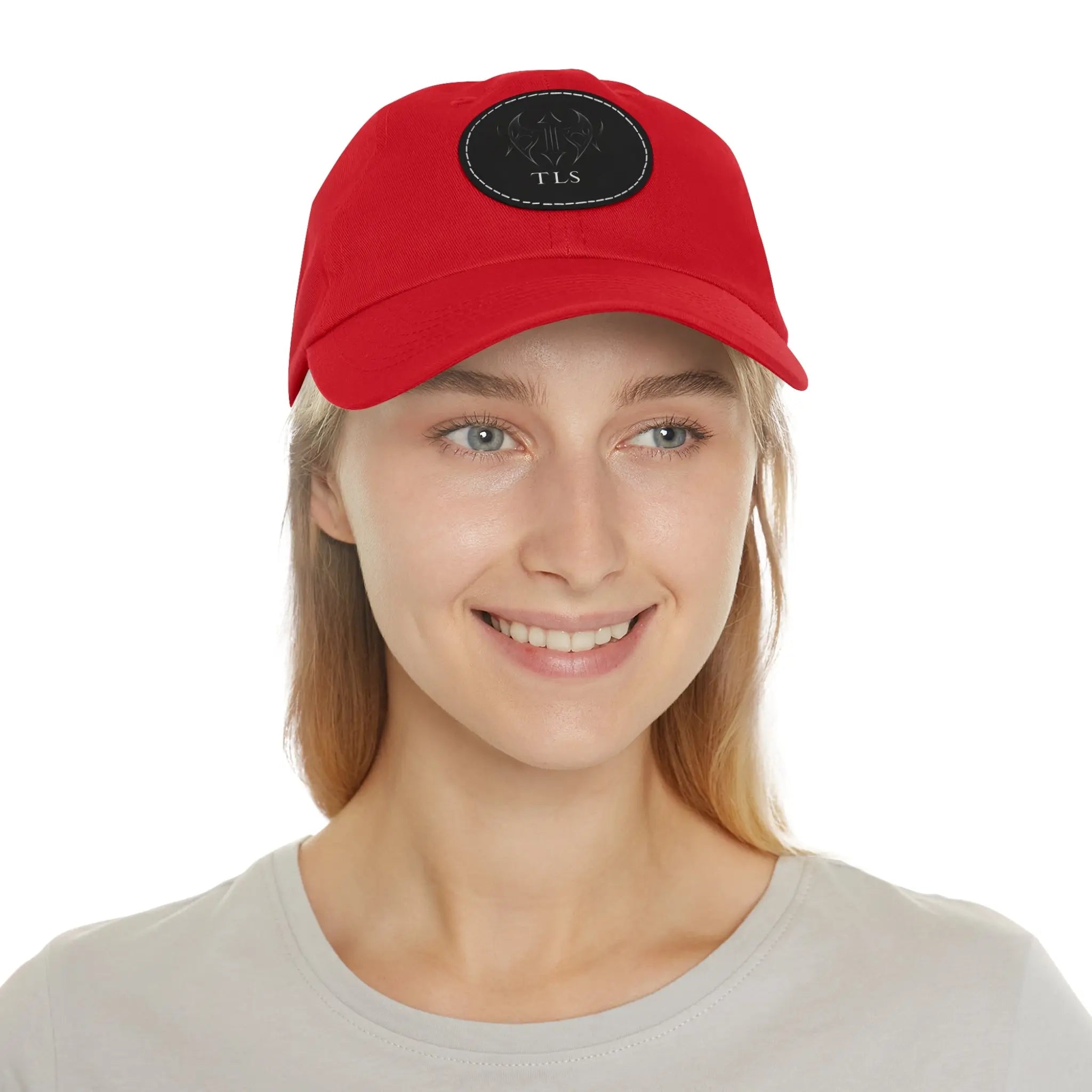 TLS Hat with Leather Patch (Round) Printify