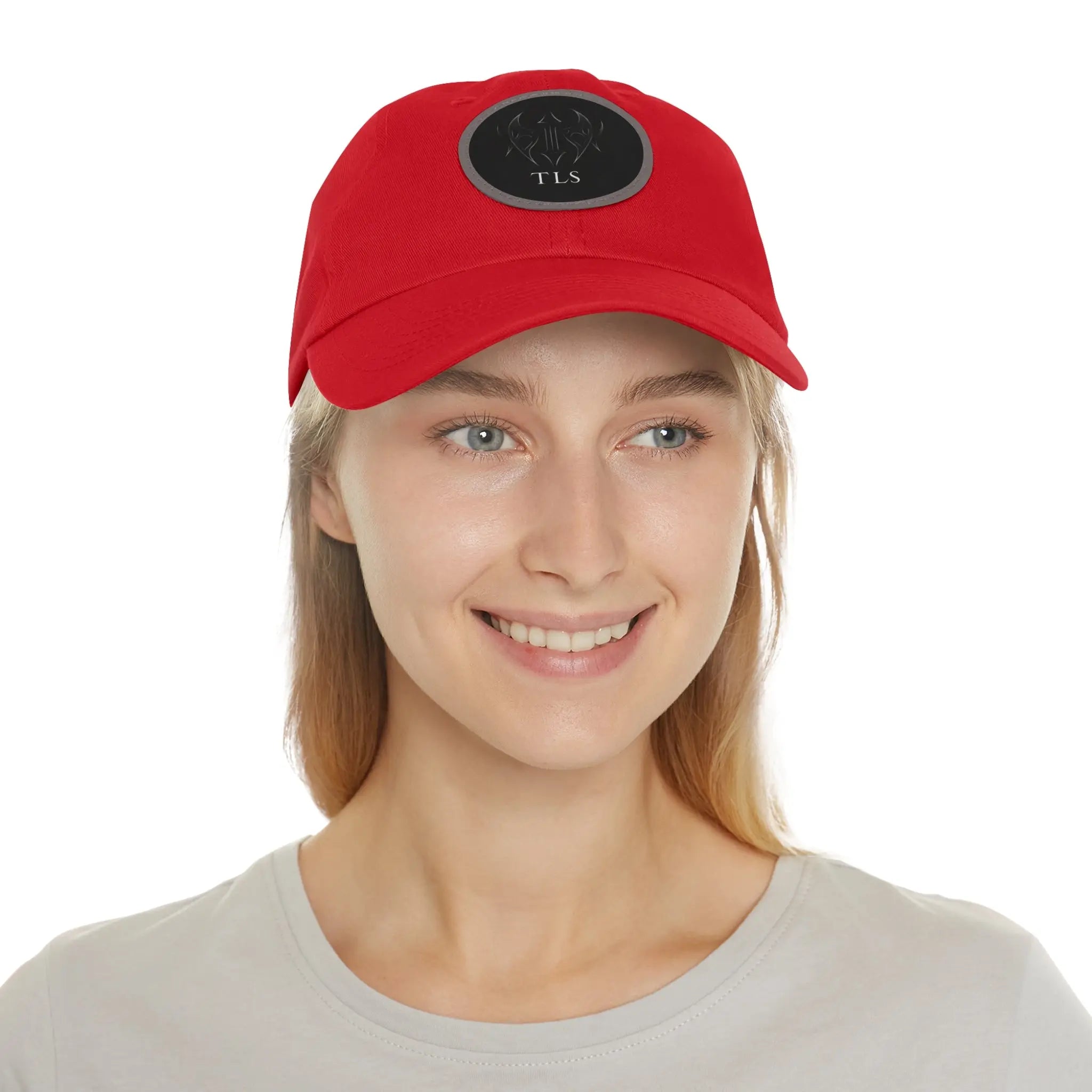 TLS Hat with Leather Patch (Round) Printify