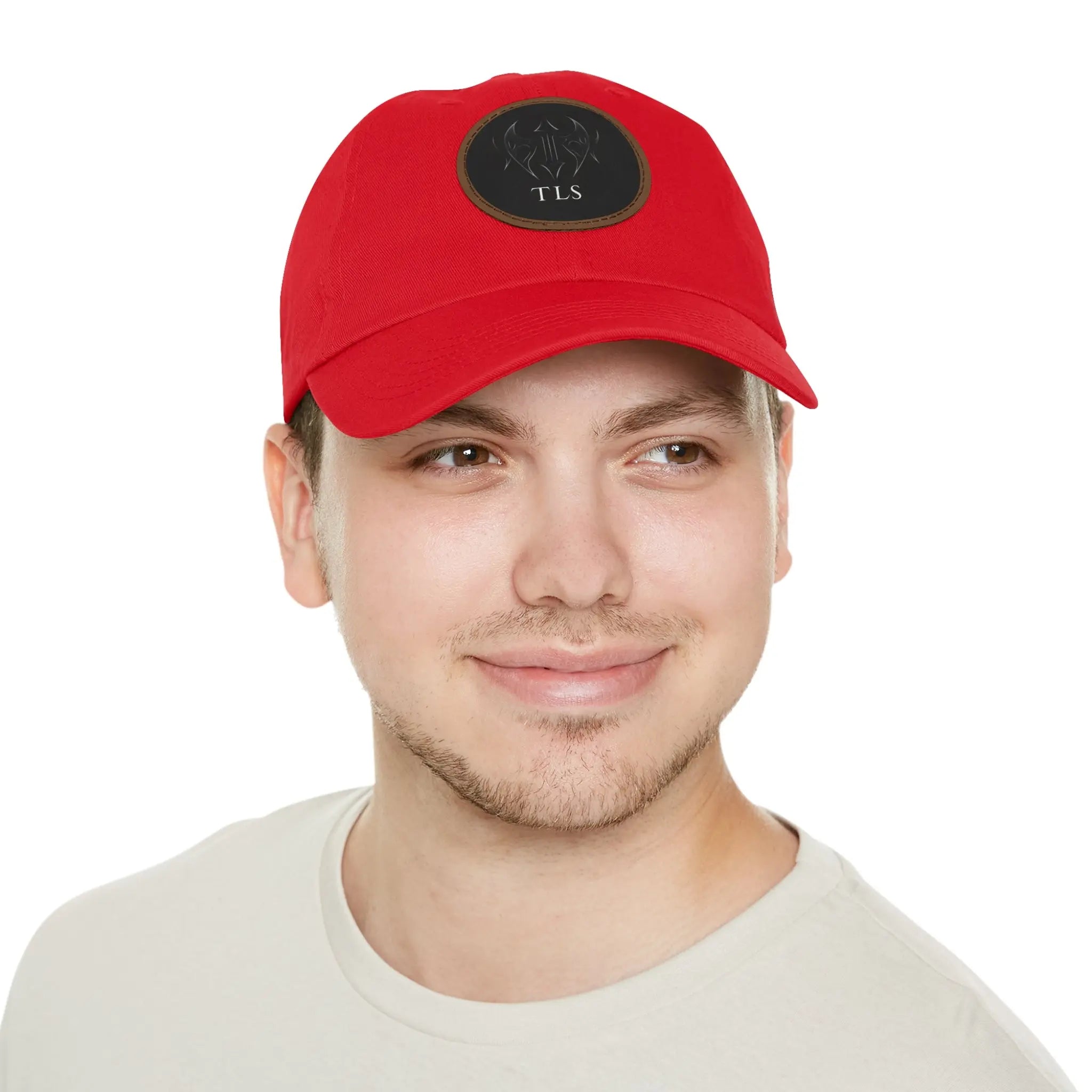 TLS Hat with Leather Patch (Round) Printify
