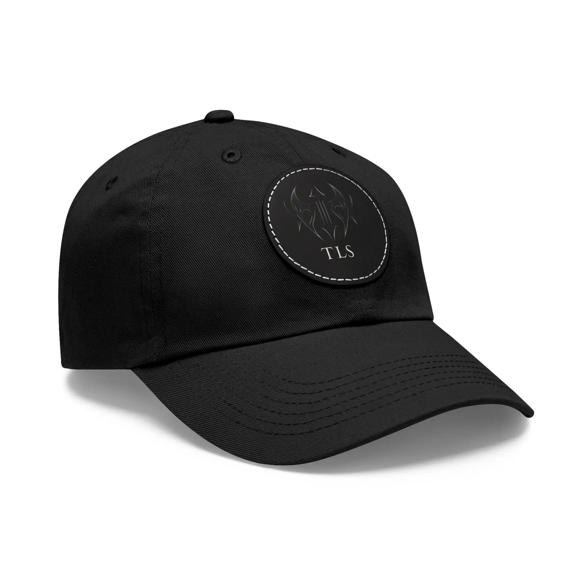 TLS Hat with Leather Patch (Round) Printify