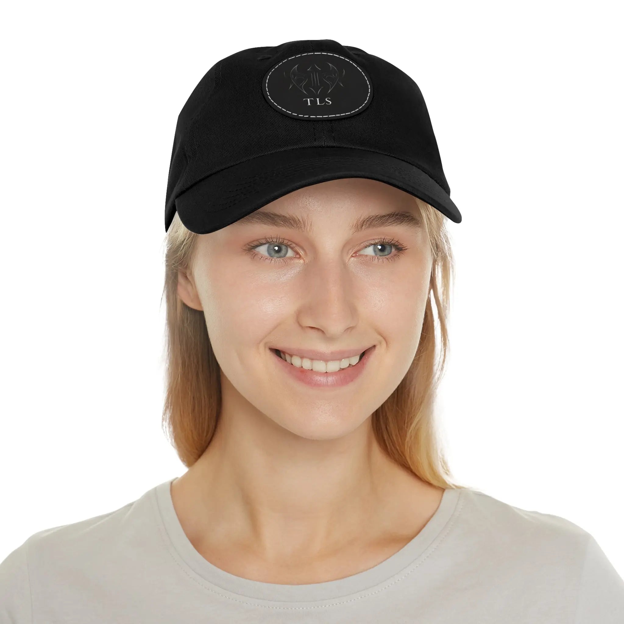 TLS Hat with Leather Patch (Round) Printify