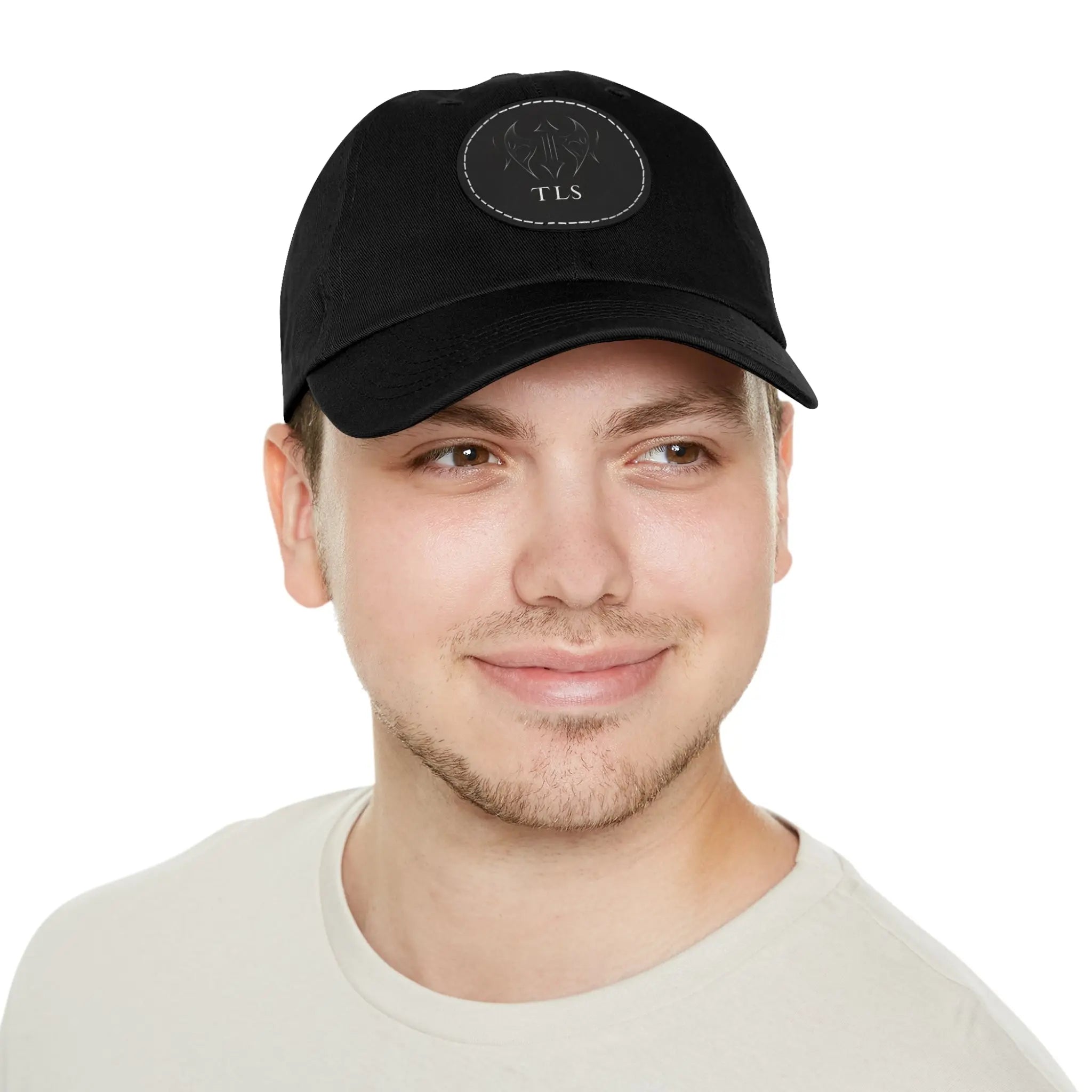 TLS Hat with Leather Patch (Round) Printify