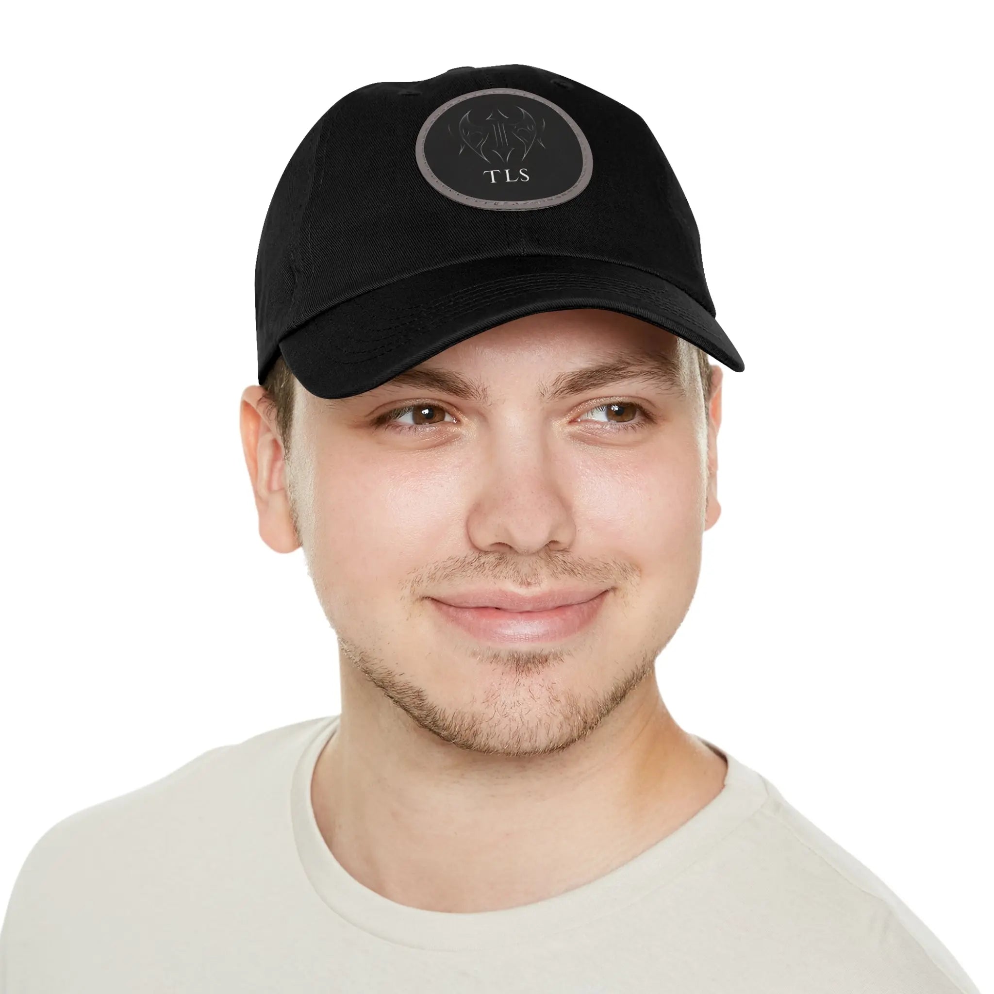 TLS Hat with Leather Patch (Round) Printify