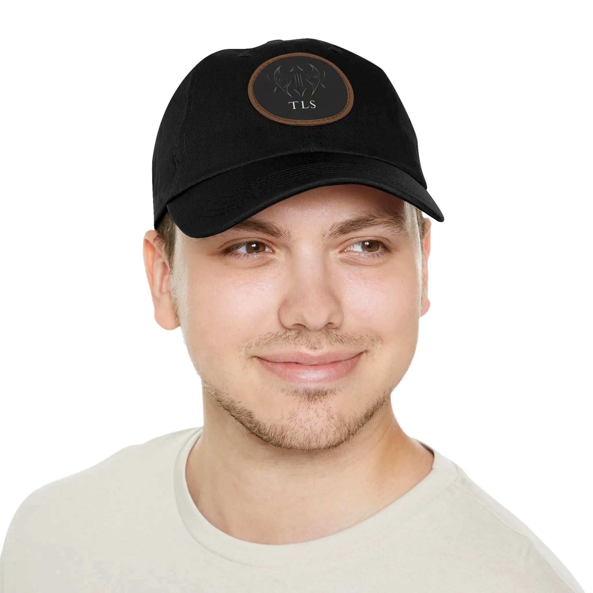 TLS Hat with Leather Patch (Round) Printify