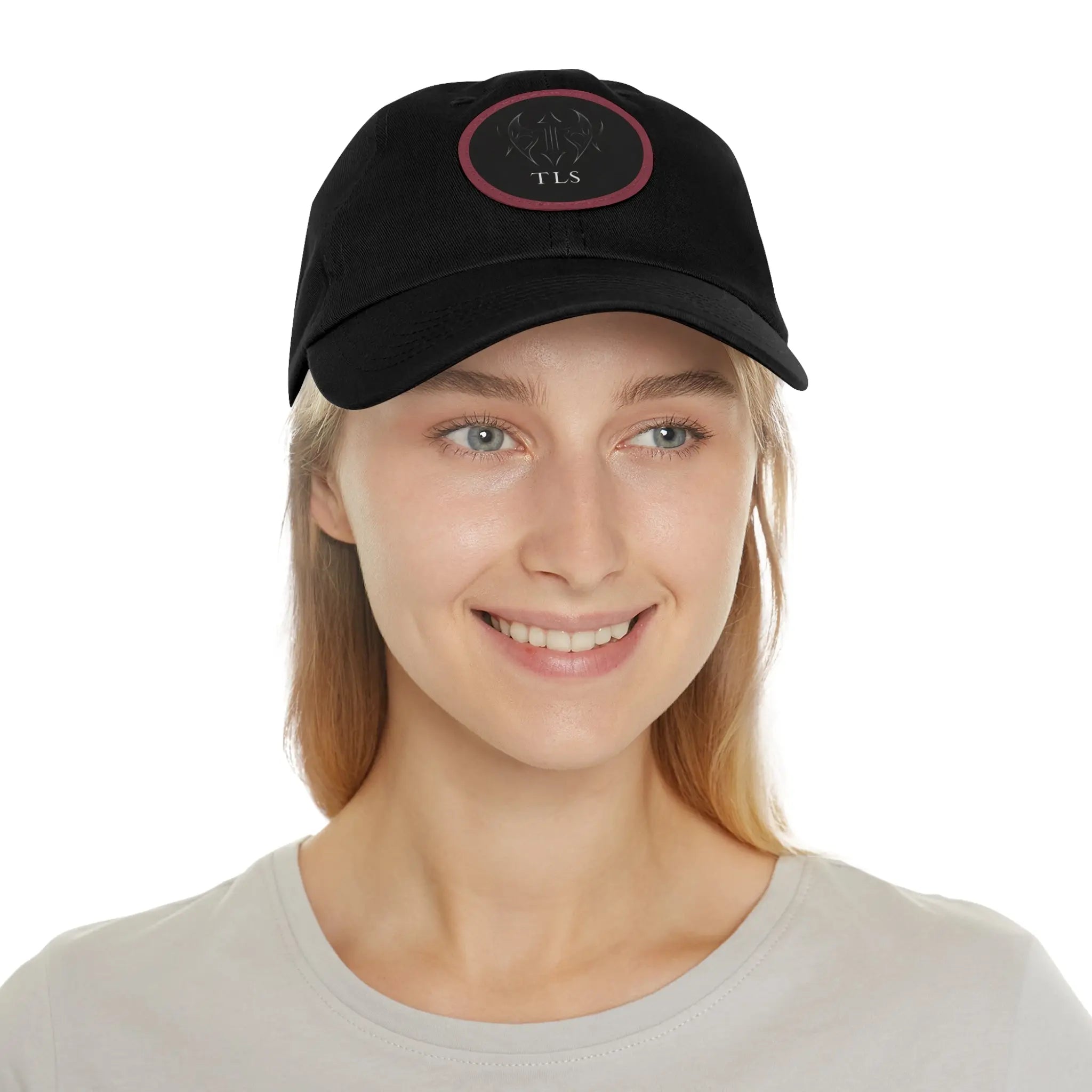 TLS Hat with Leather Patch (Round) Printify