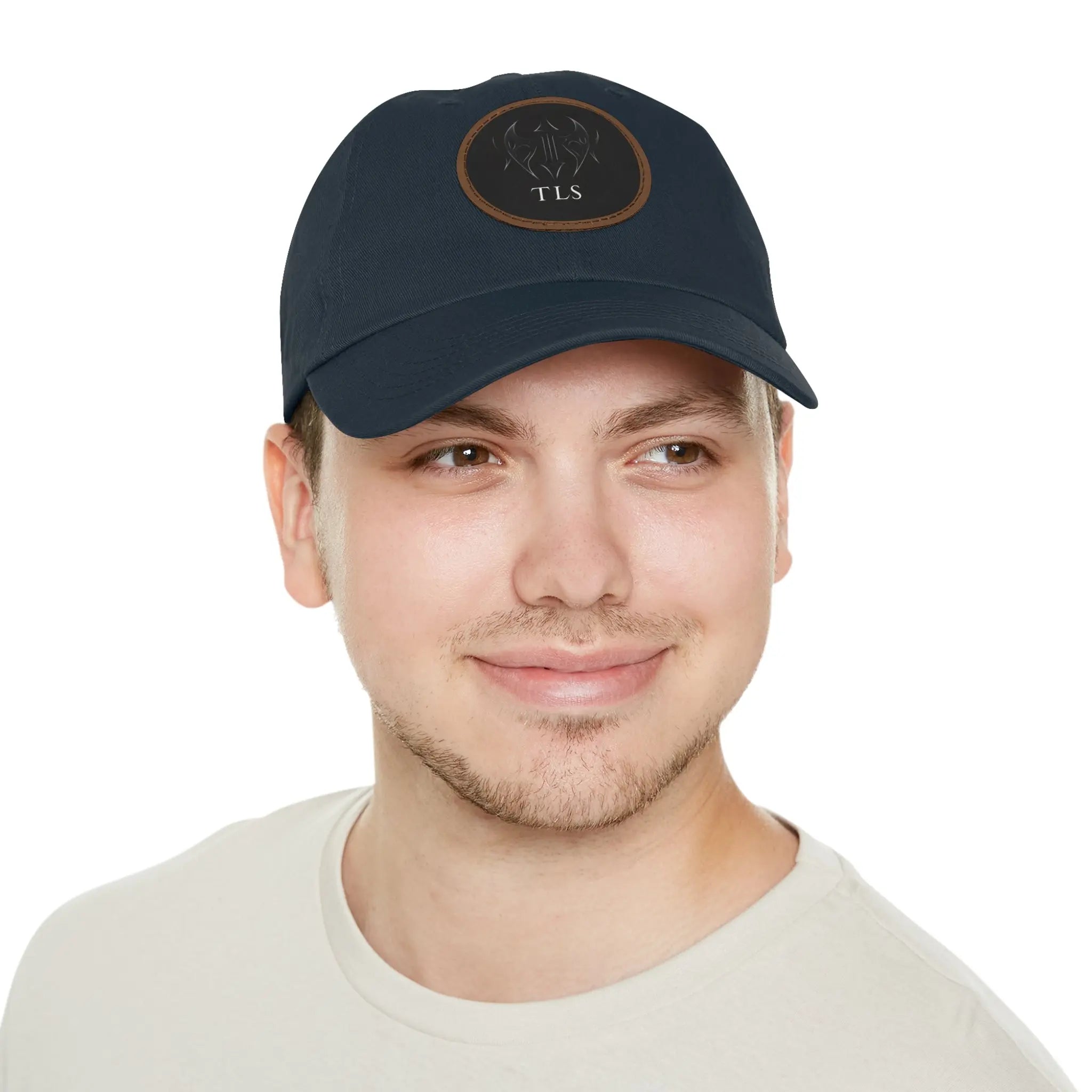 TLS Hat with Leather Patch (Round) Printify