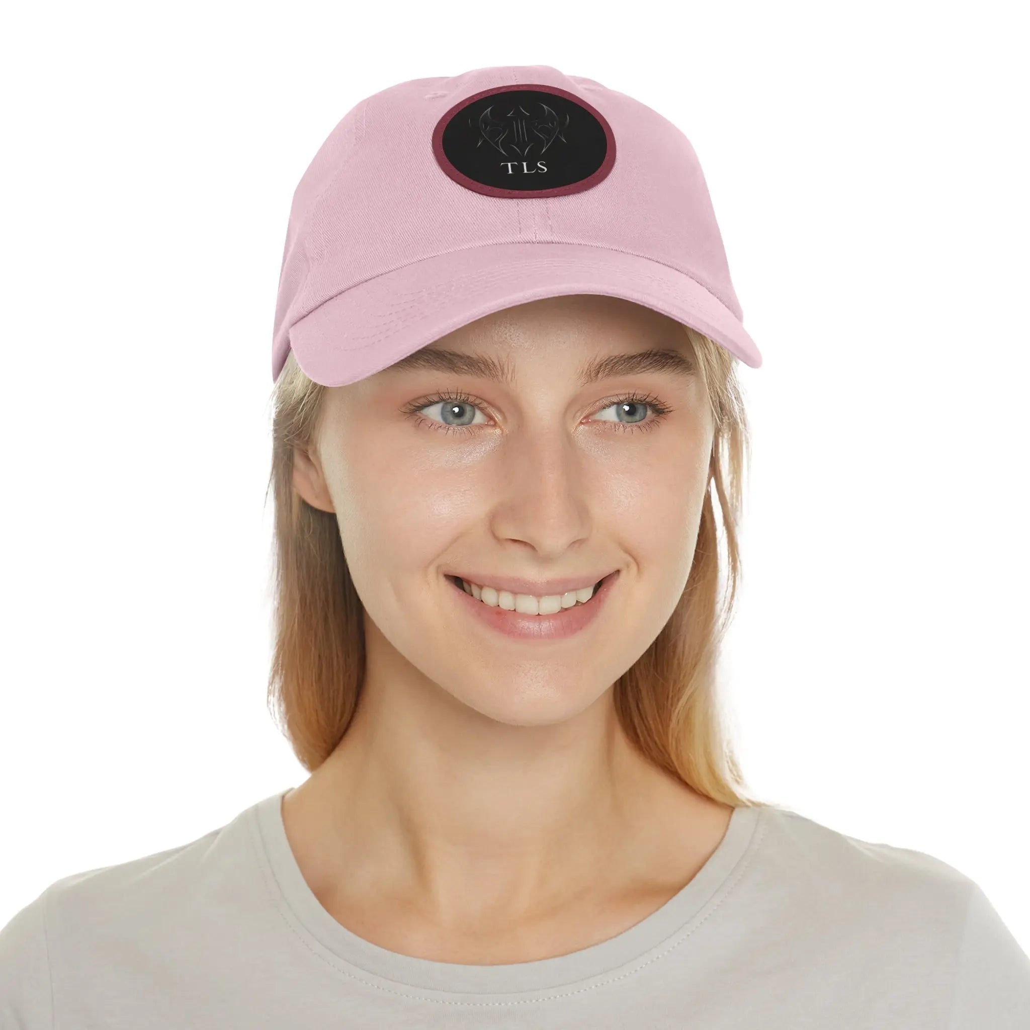 TLS Hat with Leather Patch (Round) Printify