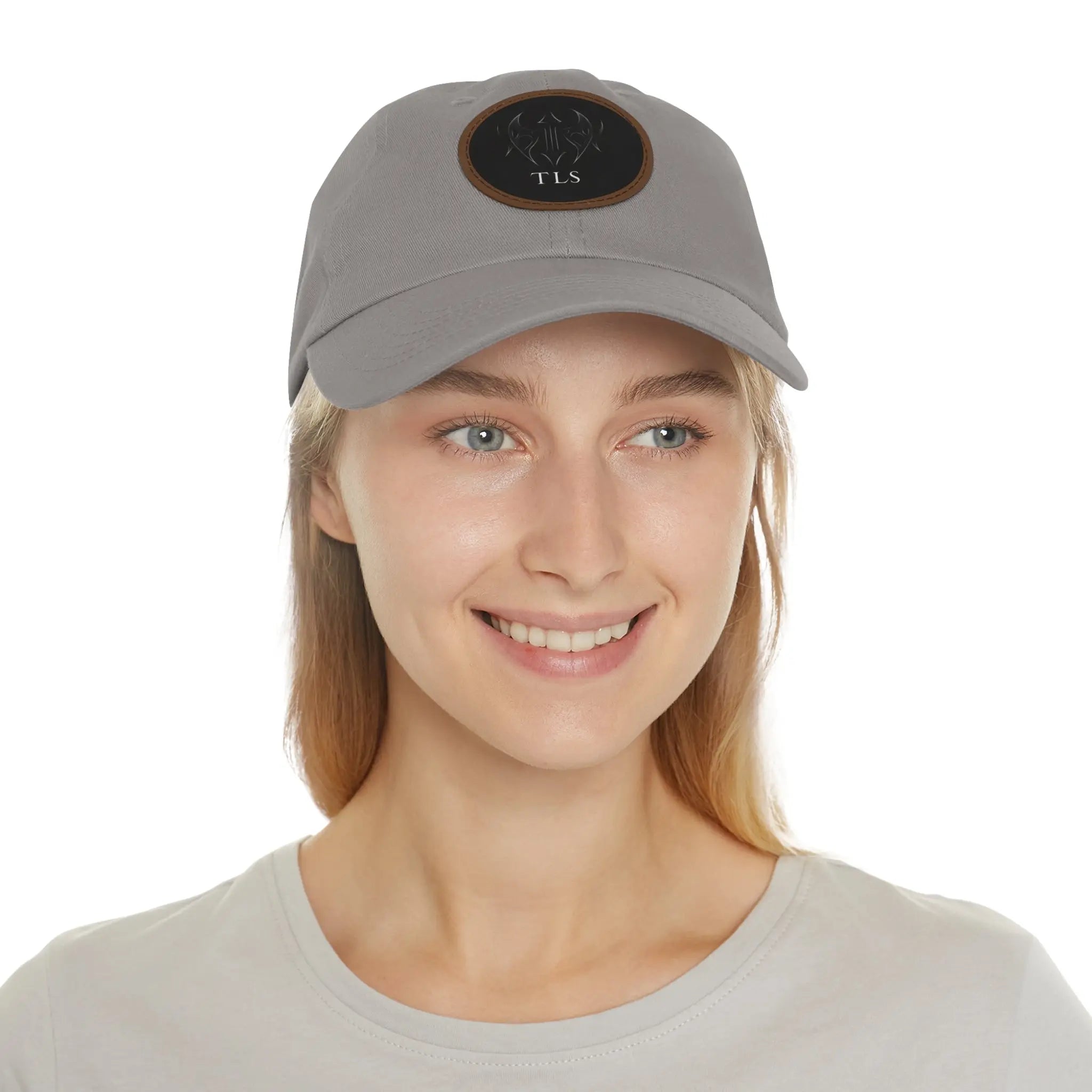 TLS Hat with Leather Patch (Round) Printify