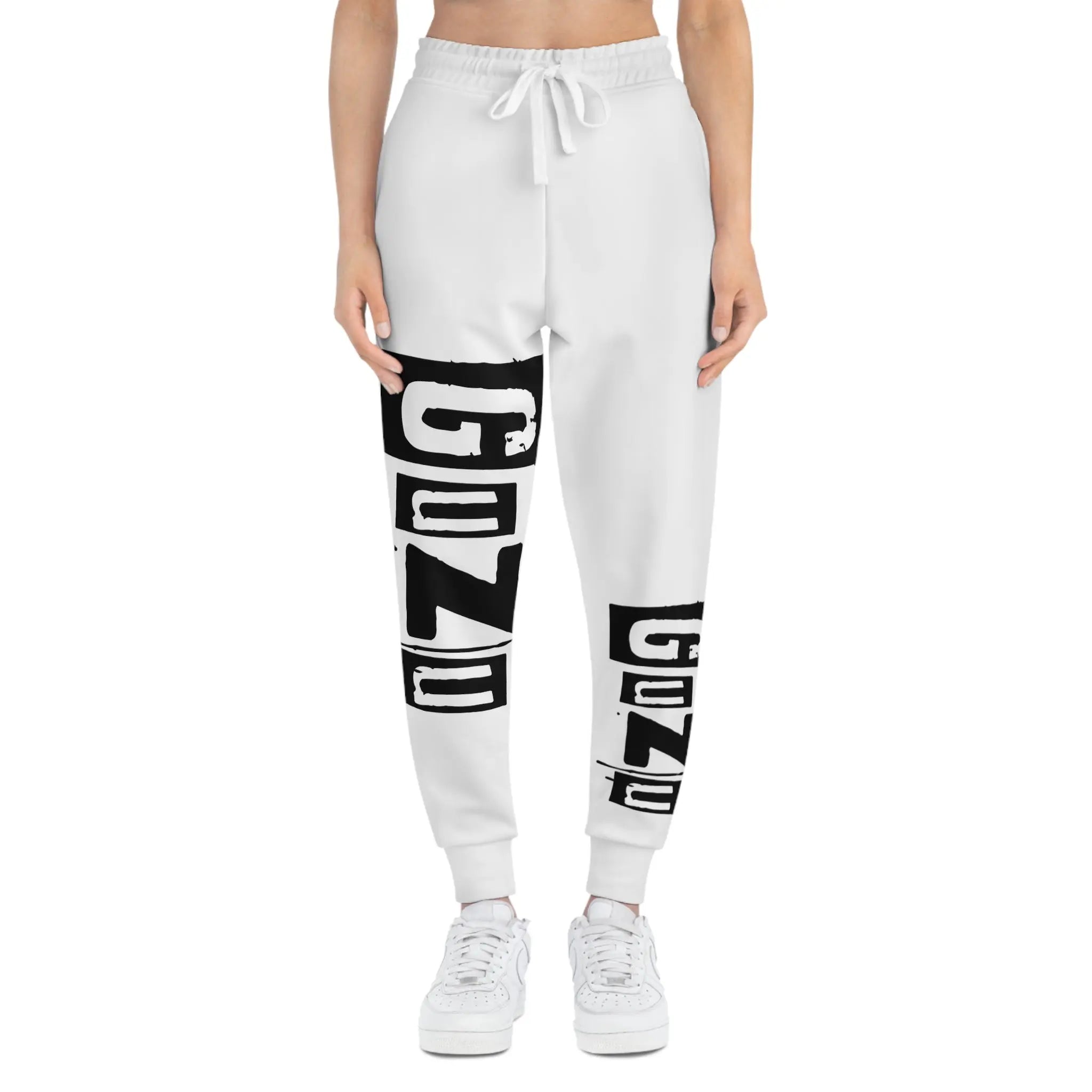 Guzu Joggers-white Printify