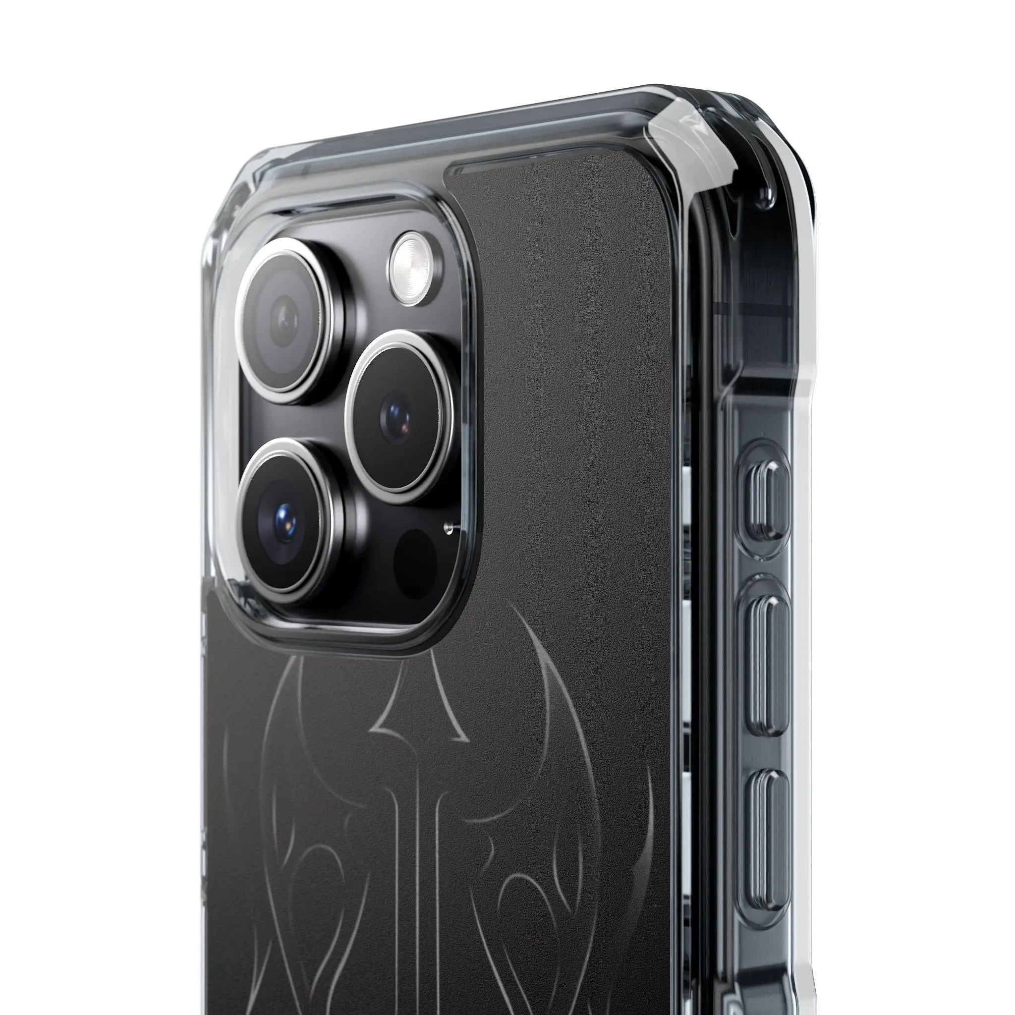 Personalized Magnetic Clear Phone Case with Custom Design Printify