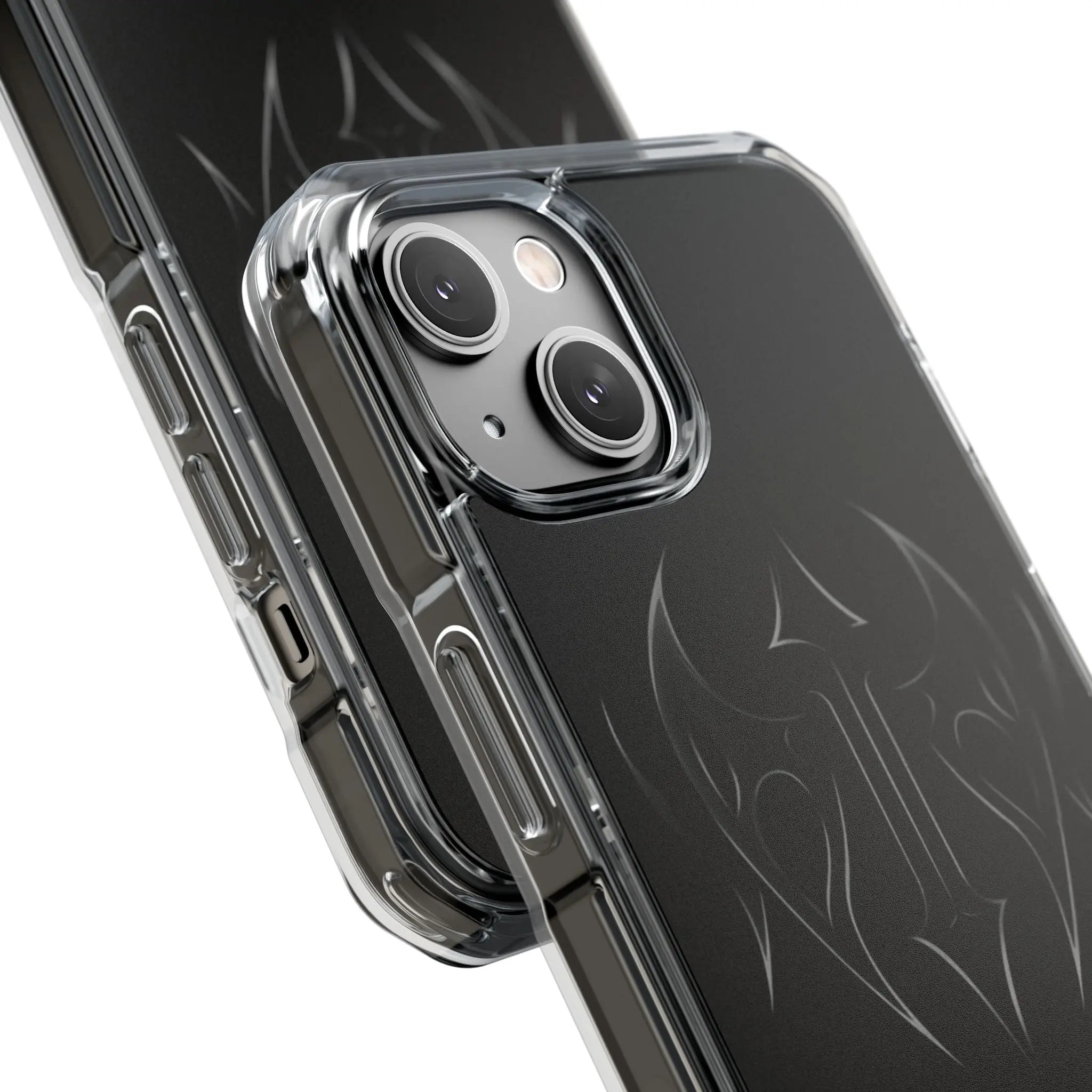 Personalized Magnetic Clear Phone Case with Custom Design Printify