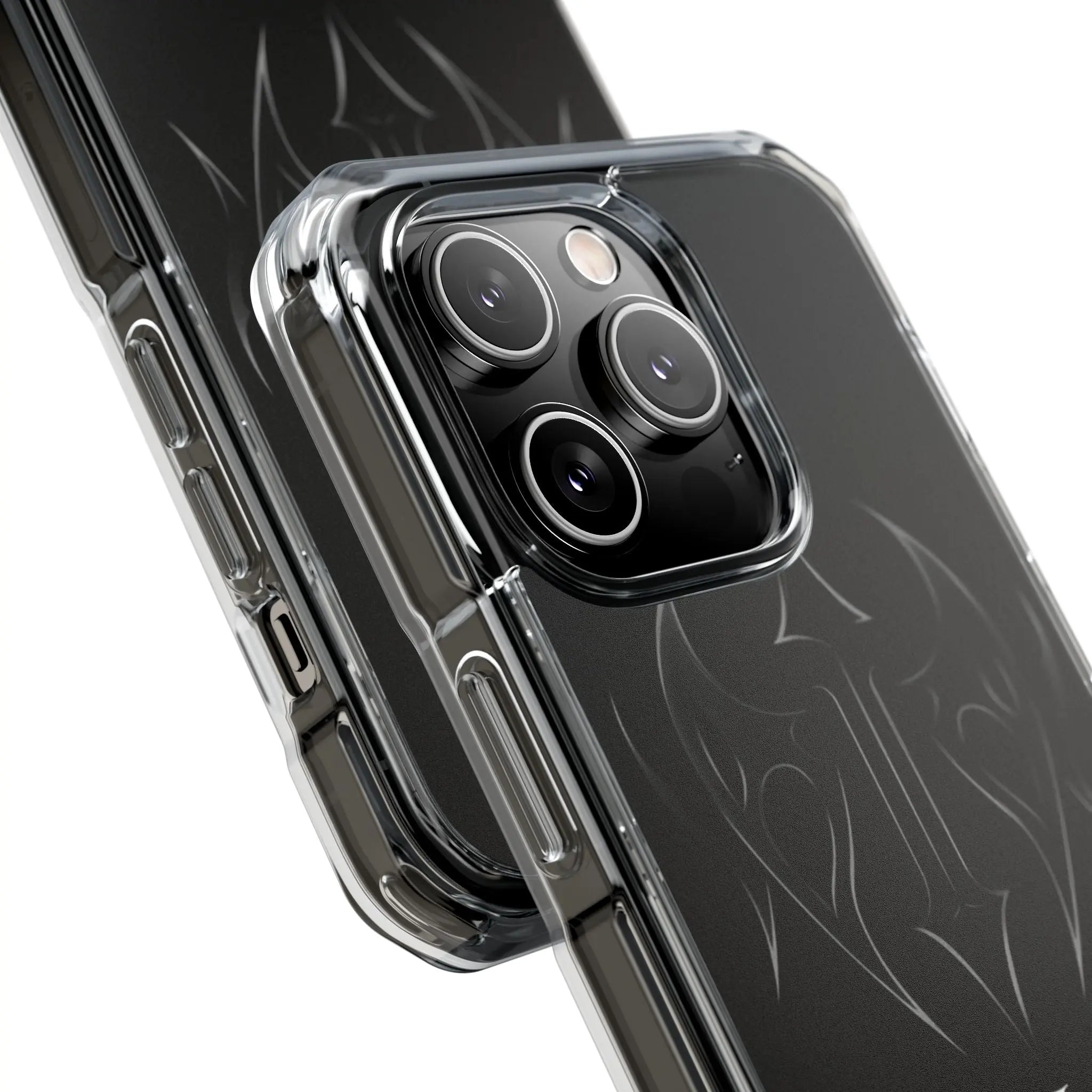 Personalized Magnetic Clear Phone Case with Custom Design Printify