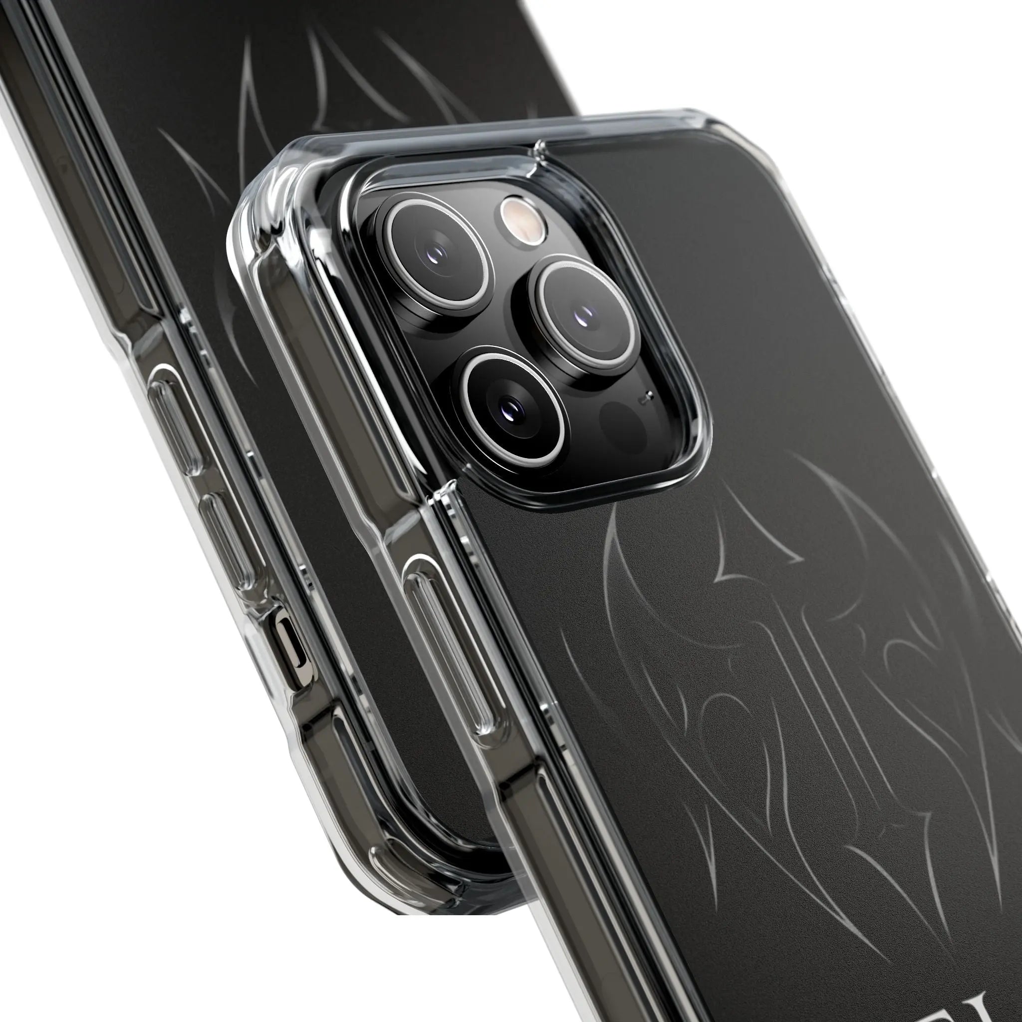 Personalized Magnetic Clear Phone Case with Custom Design Printify