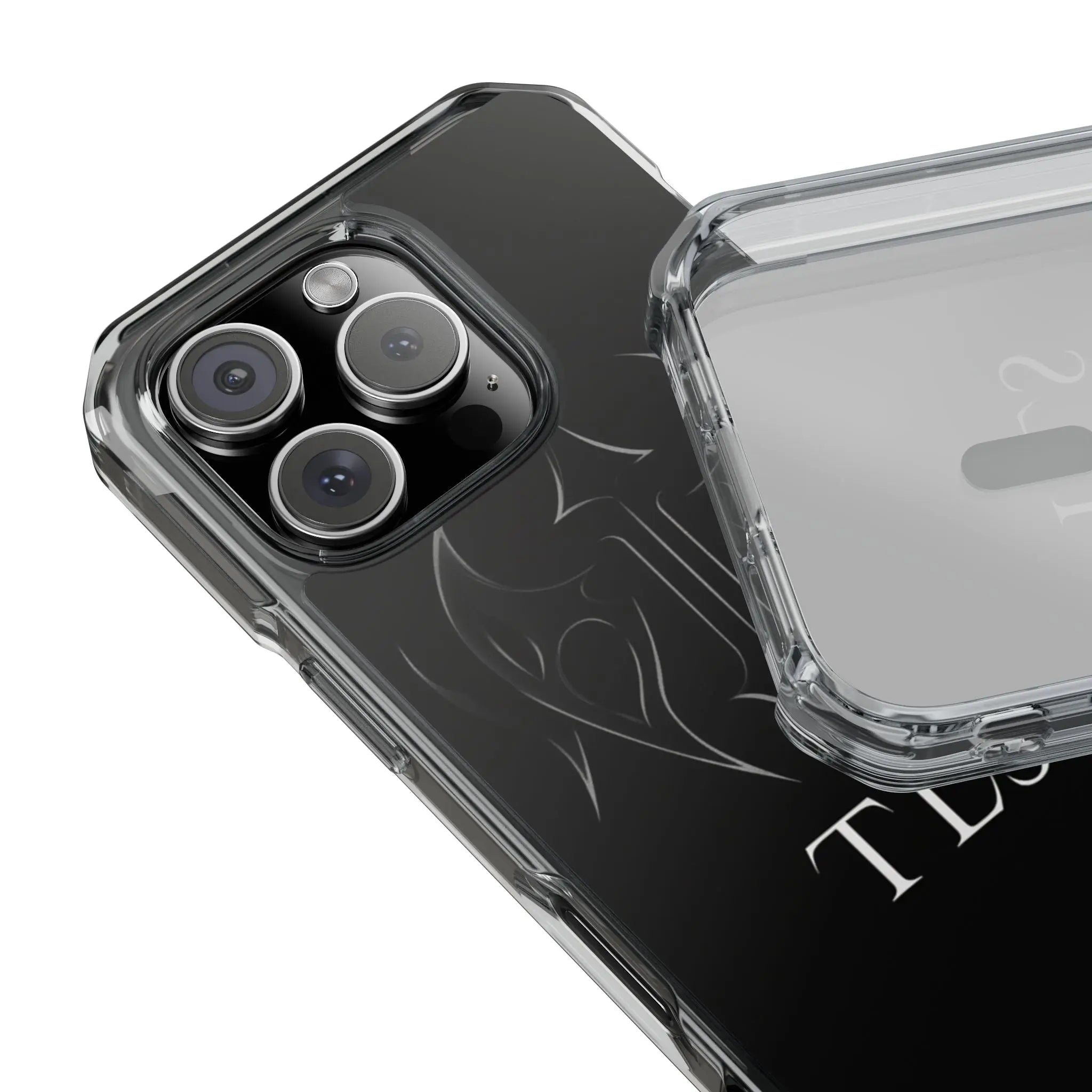 Personalized Magnetic Clear Phone Case with Custom Design Printify