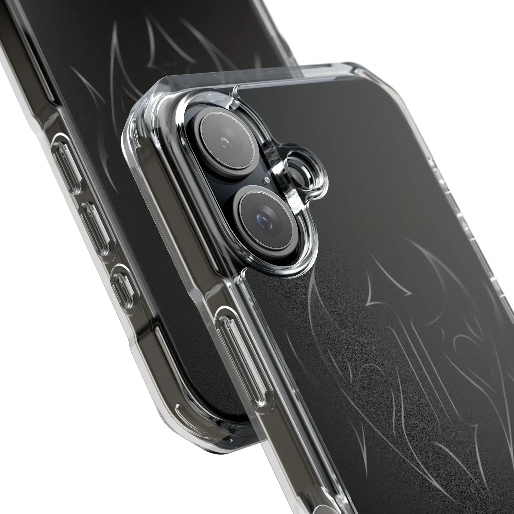 Personalized Magnetic Clear Phone Case with Custom Design Printify