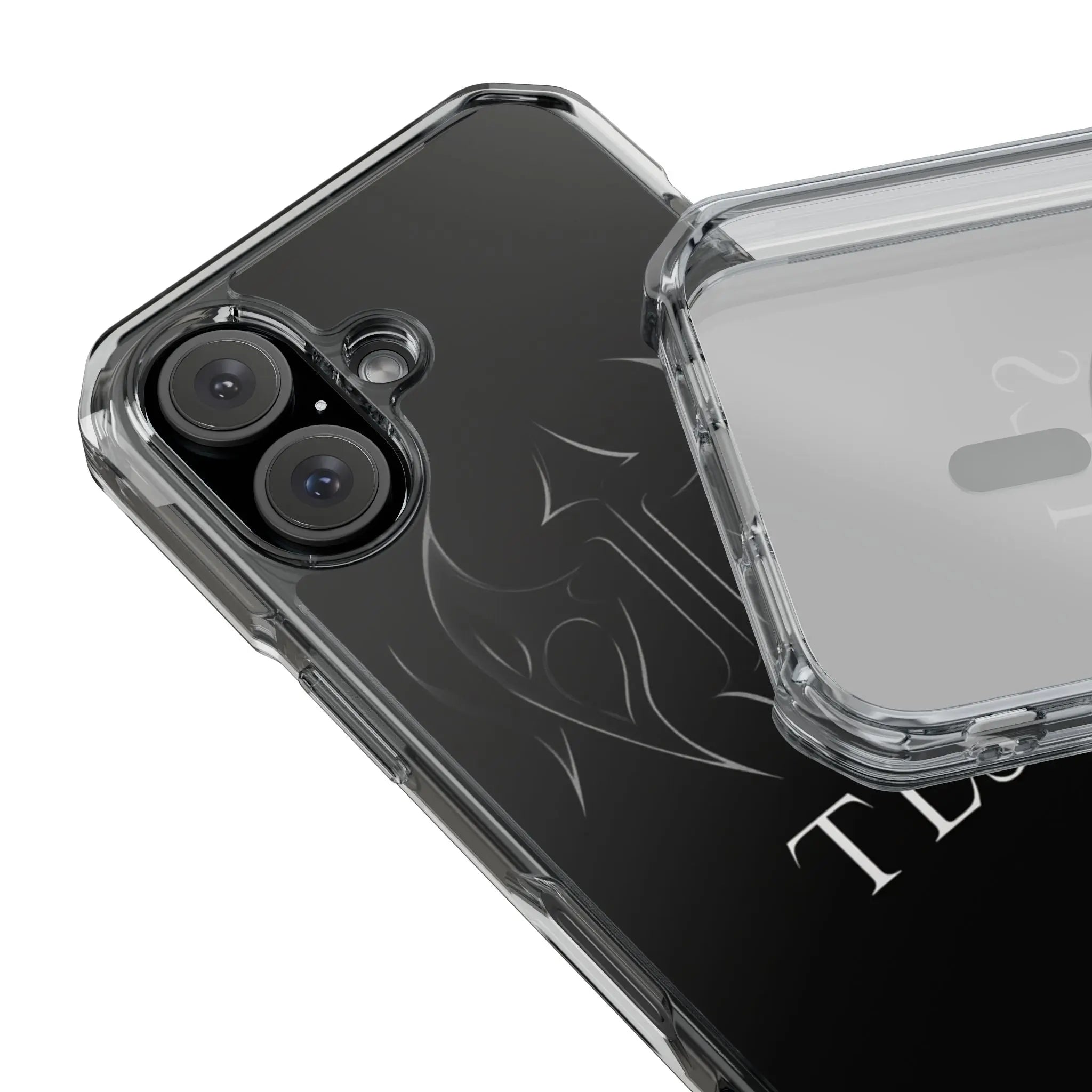 Personalized Magnetic Clear Phone Case with Custom Design Printify