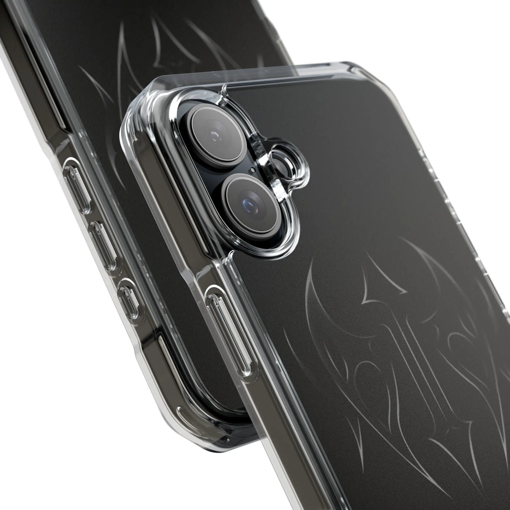 Personalized Magnetic Clear Phone Case with Custom Design Printify