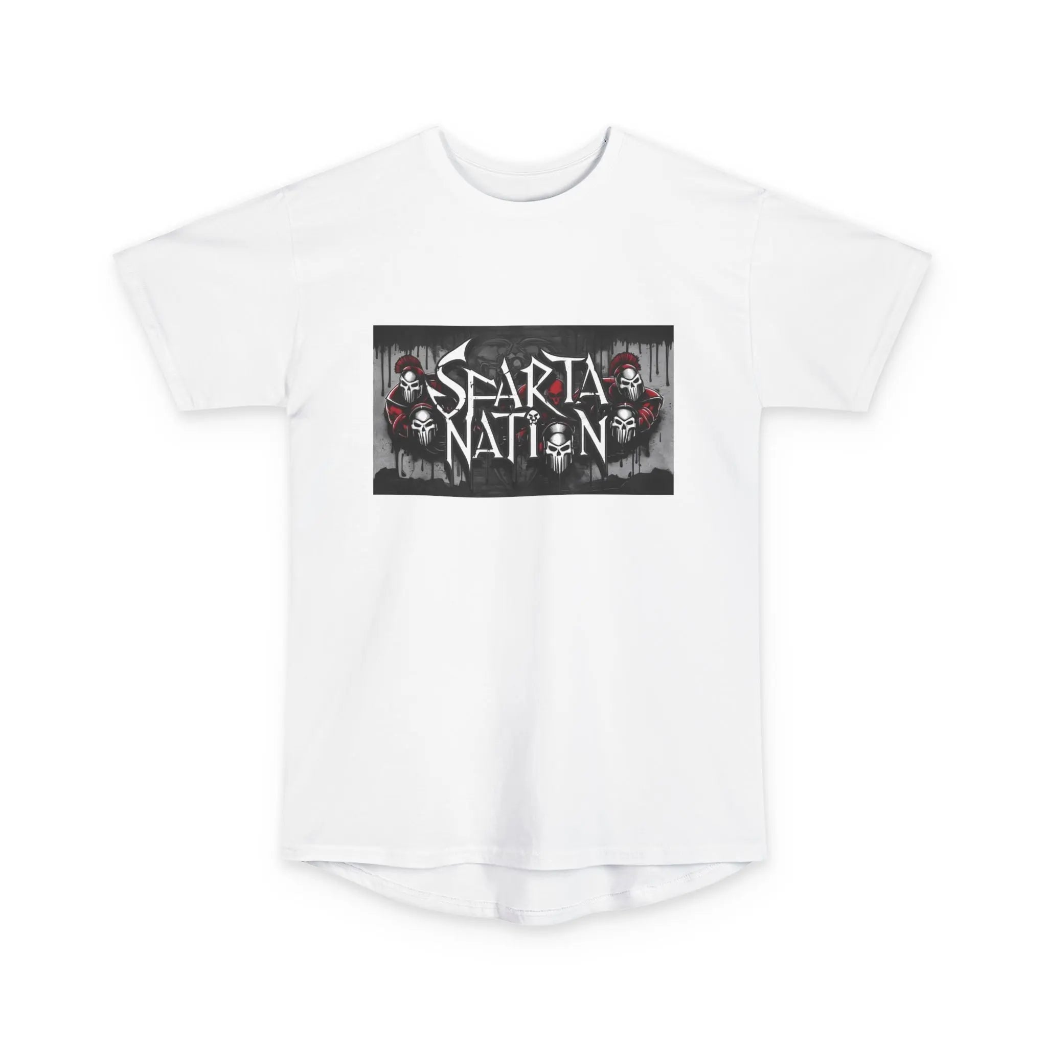 Sparta Nation Urban Tee - Unisex Long Body Graphic T-Shirt Printify