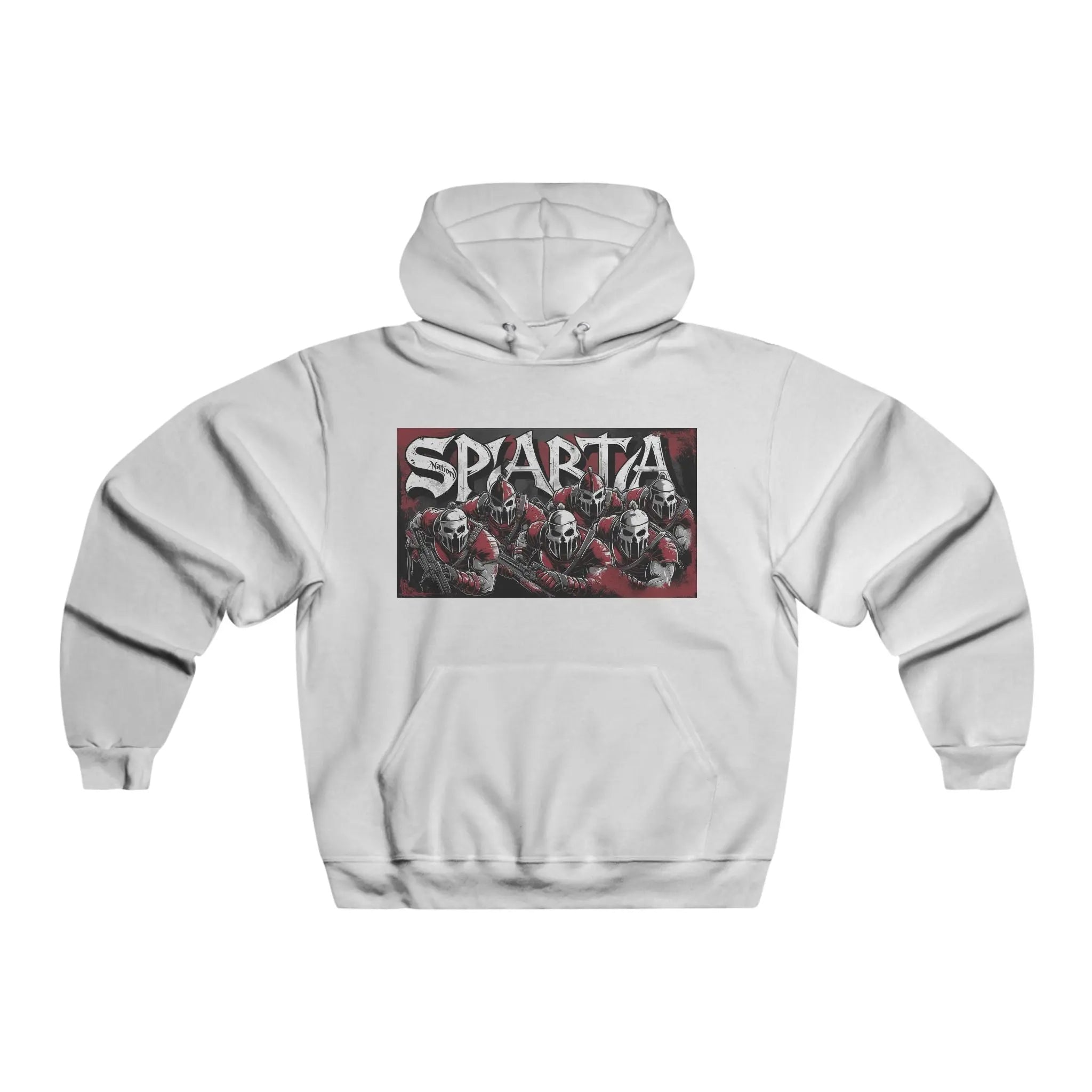 Sparta Skull Hoodie Printify