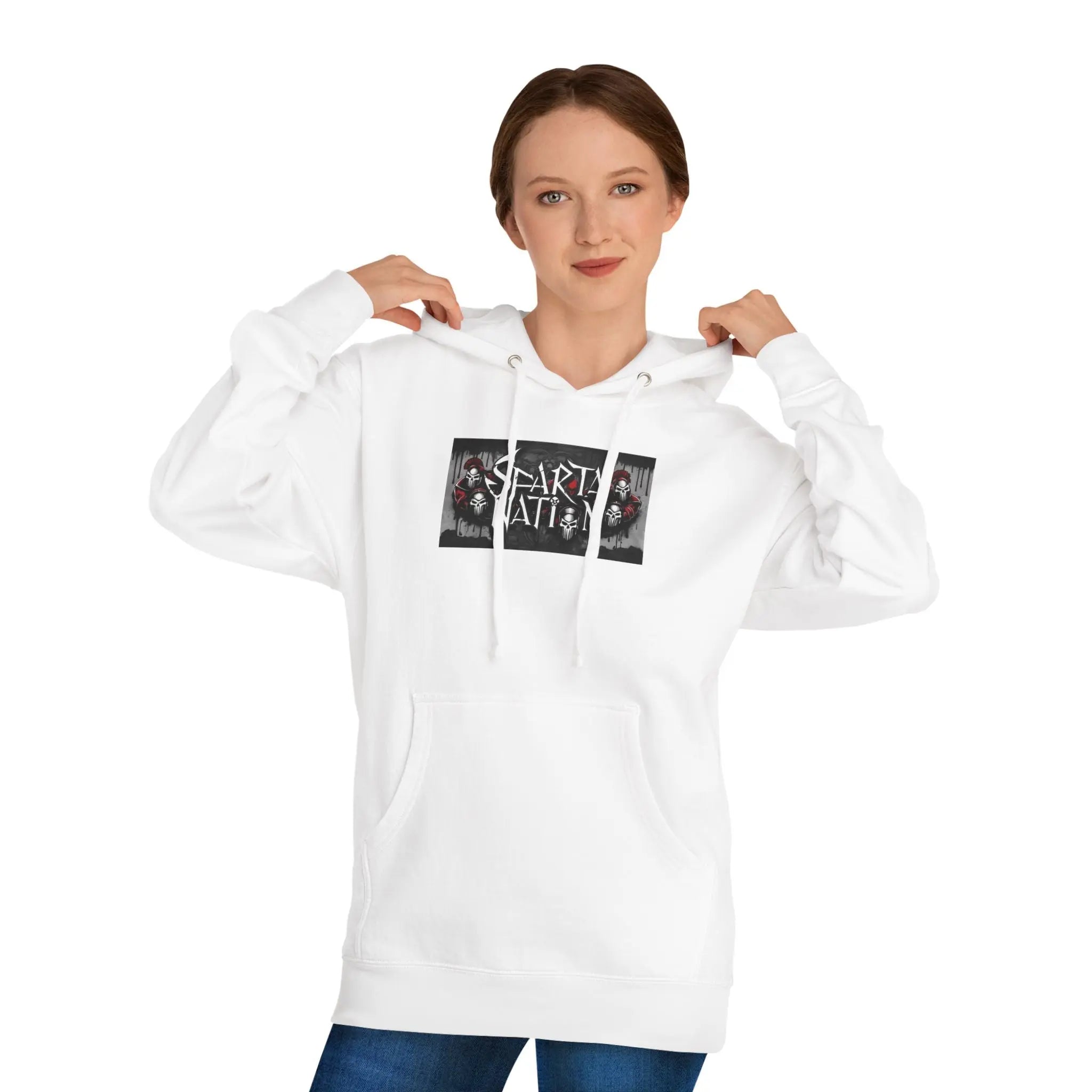Spartan Nation Hoodie - Fitness Enthusiasts Sweatshirt Printify