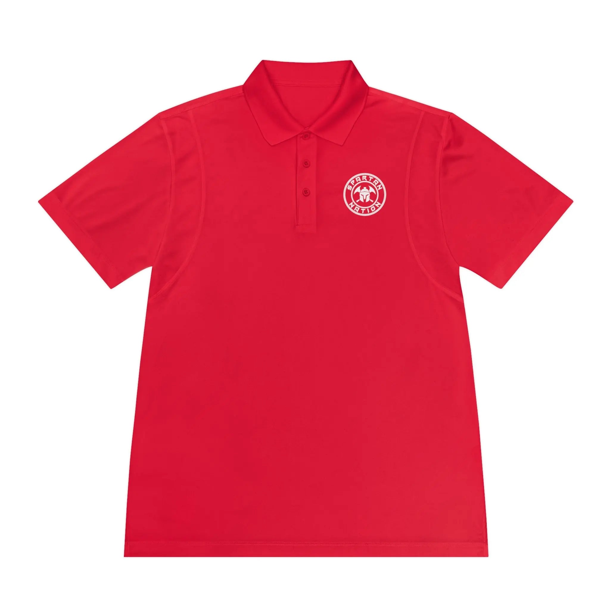 Spartan Nation Monogram Men's Sport Polo Shirt Printify