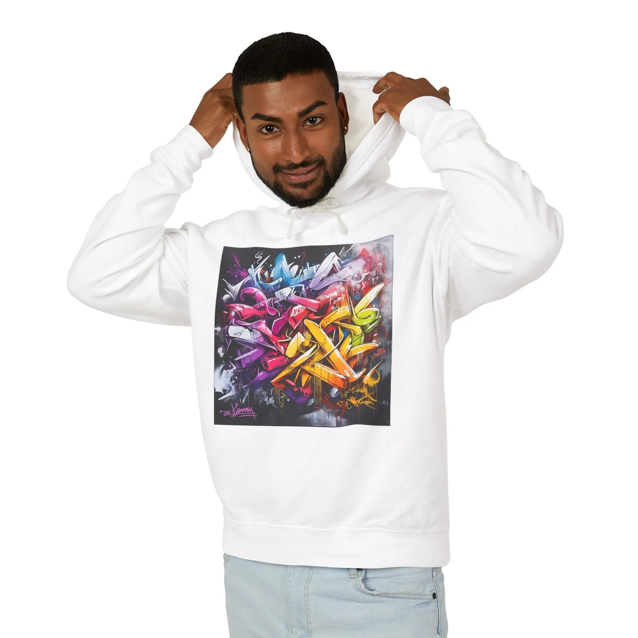 Tommy Lee Sparta Wildstyle Graffiti Hoodie Printify