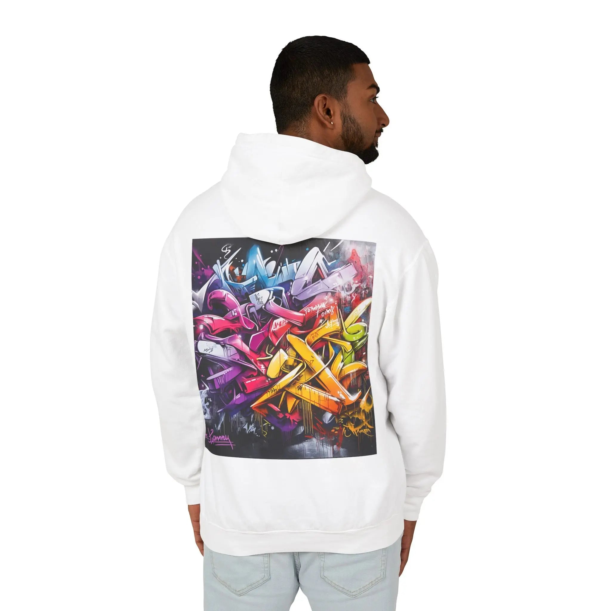 Tommy Lee Sparta Wildstyle Graffiti Hoodie Printify