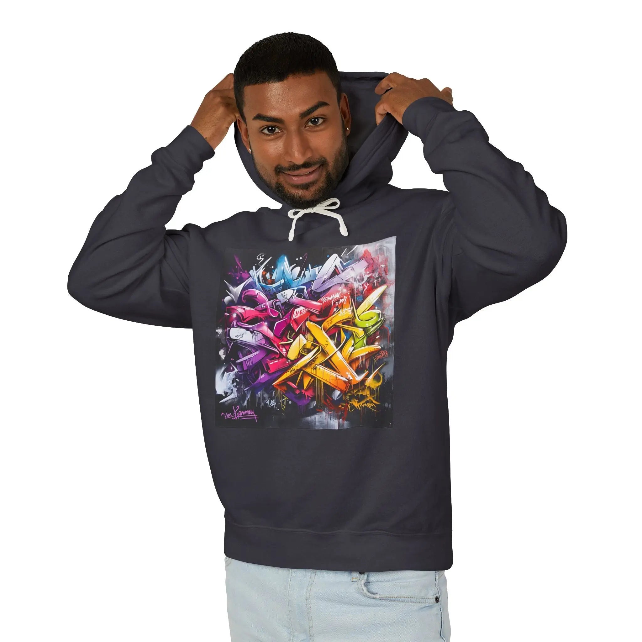 Tommy Lee Sparta Wildstyle Graffiti Hoodie Printify