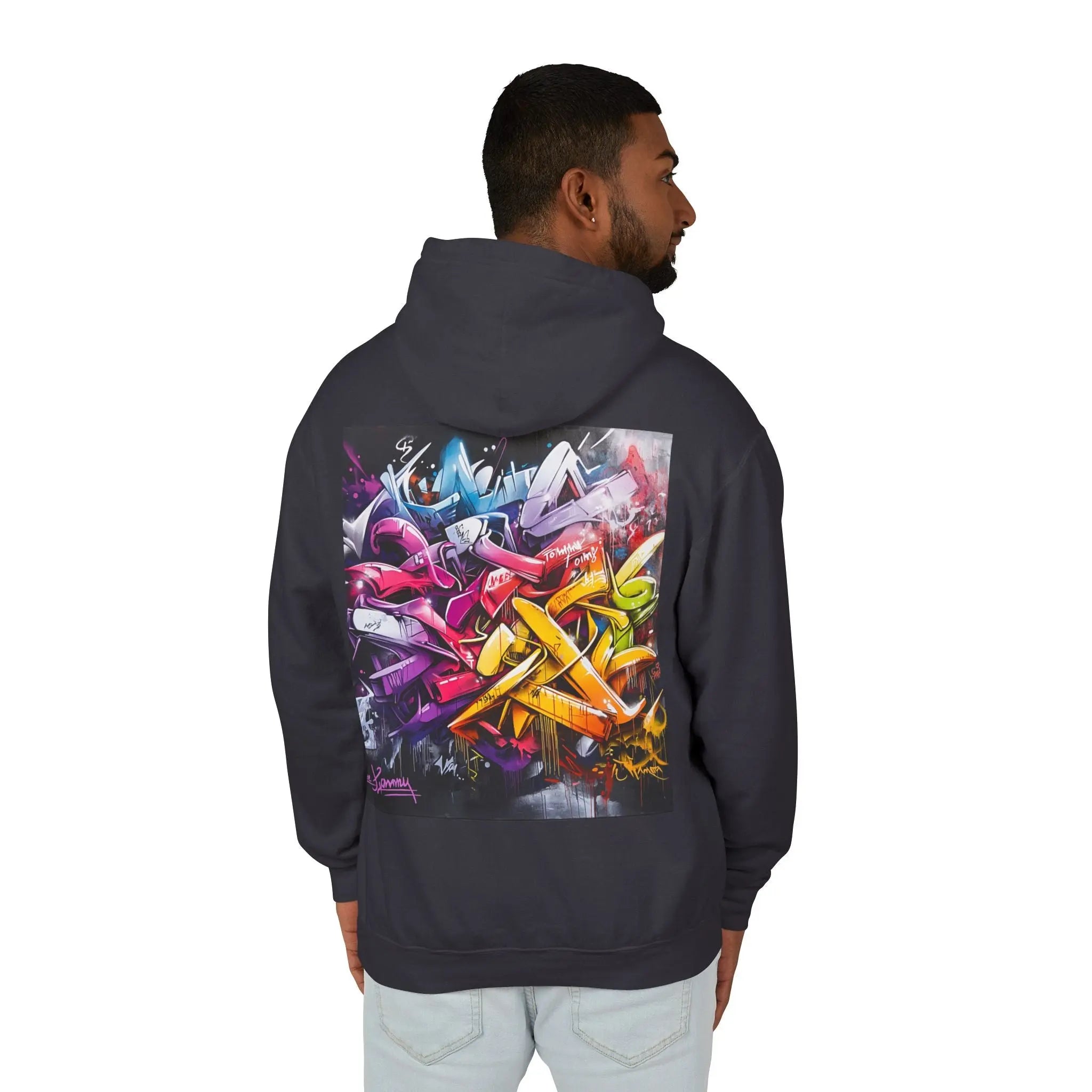 Tommy Lee Sparta Wildstyle Graffiti Hoodie Printify