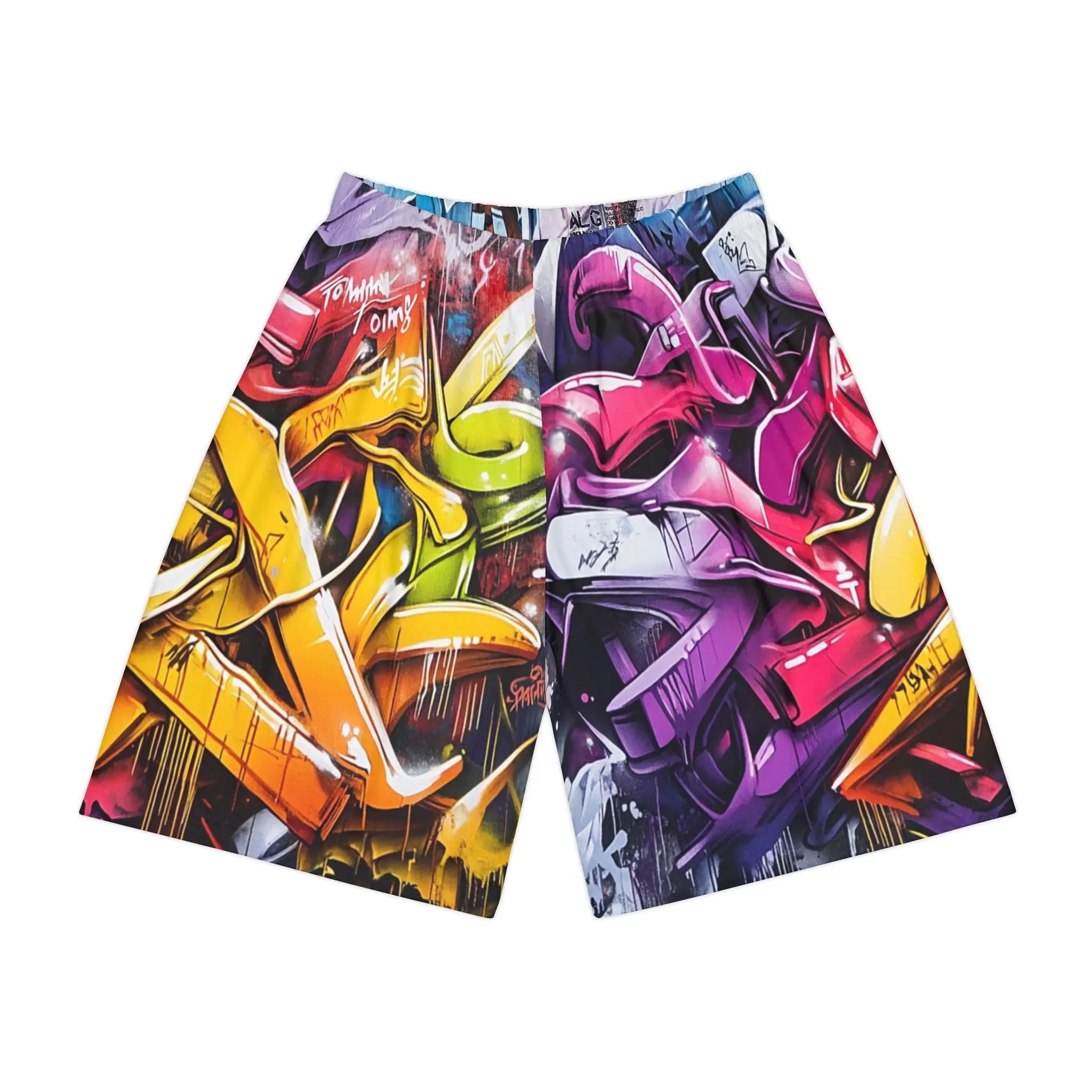 Tommy Lee Sparta Wildstyle Graffiti Shorts Printify